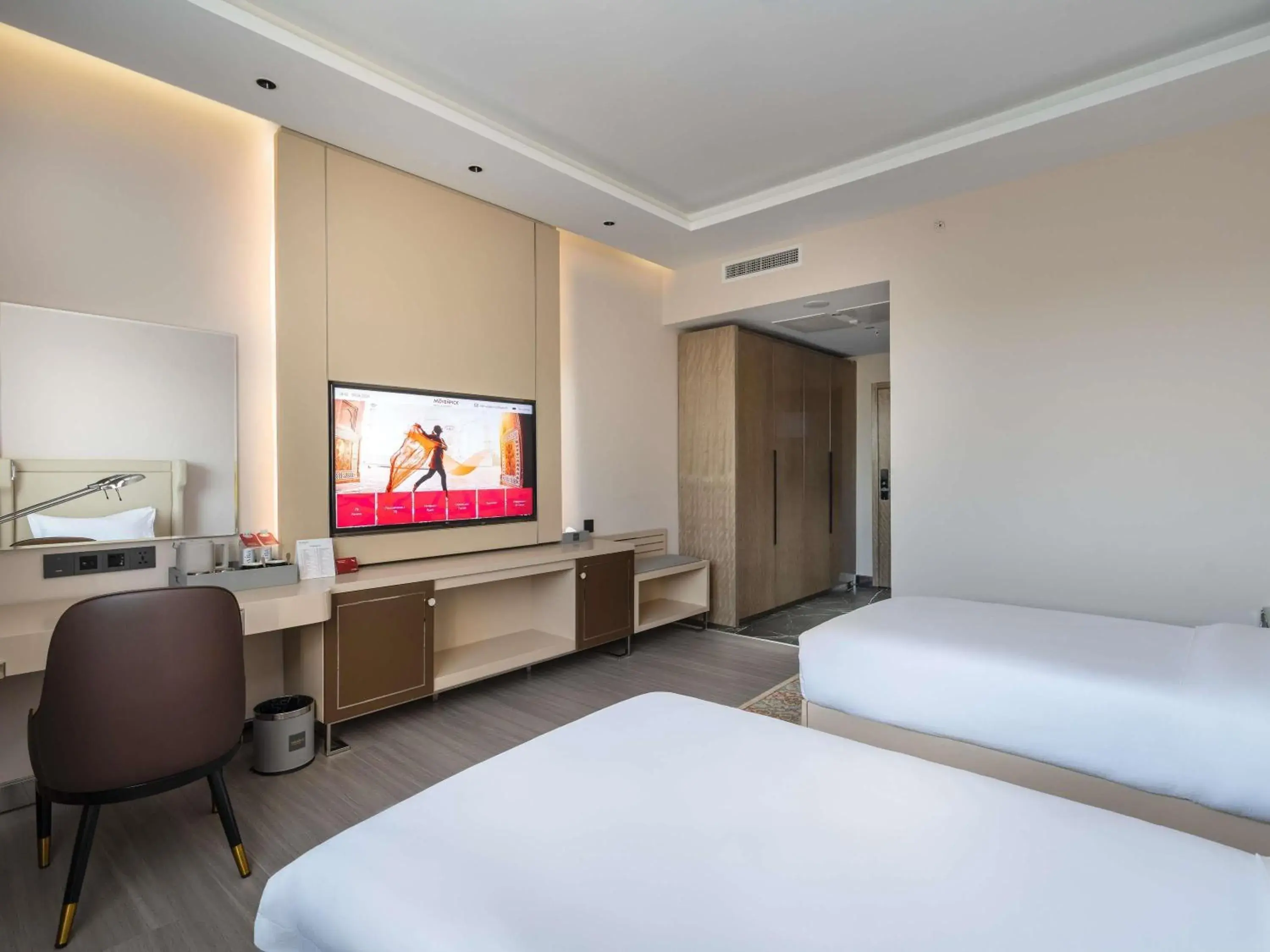 Bedroom, Bed in Mövenpick Samarkand Bedroom, Bed in Mövenpick Samarkand