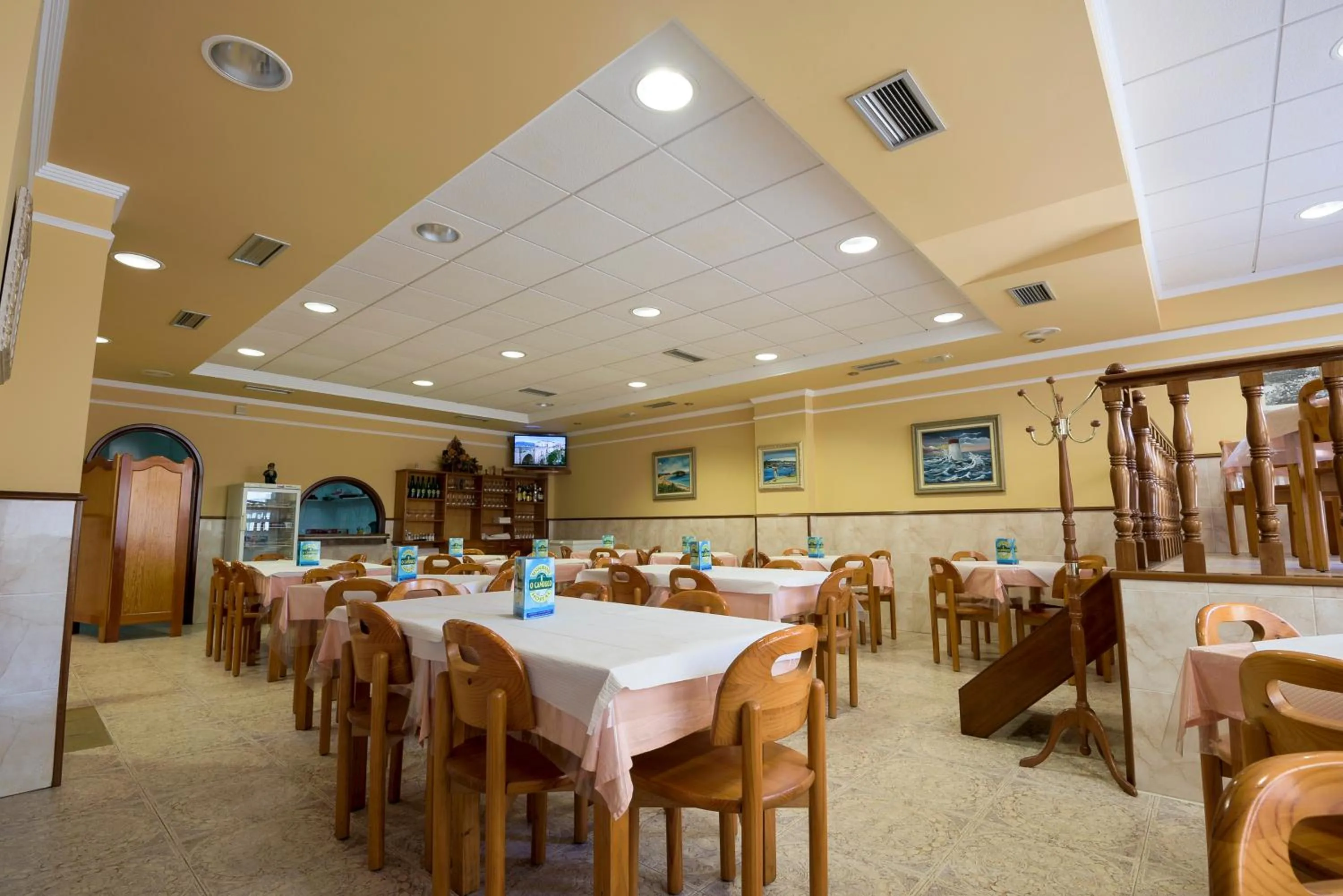 Lounge or bar in Hostal O Camouco