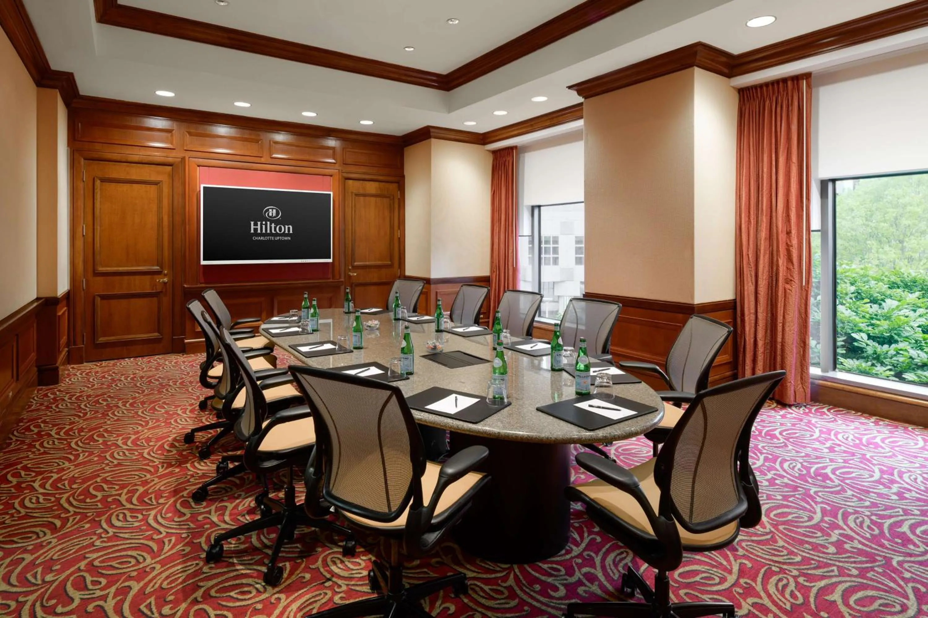 Meeting/conference room in Hilton Charlotte Uptown