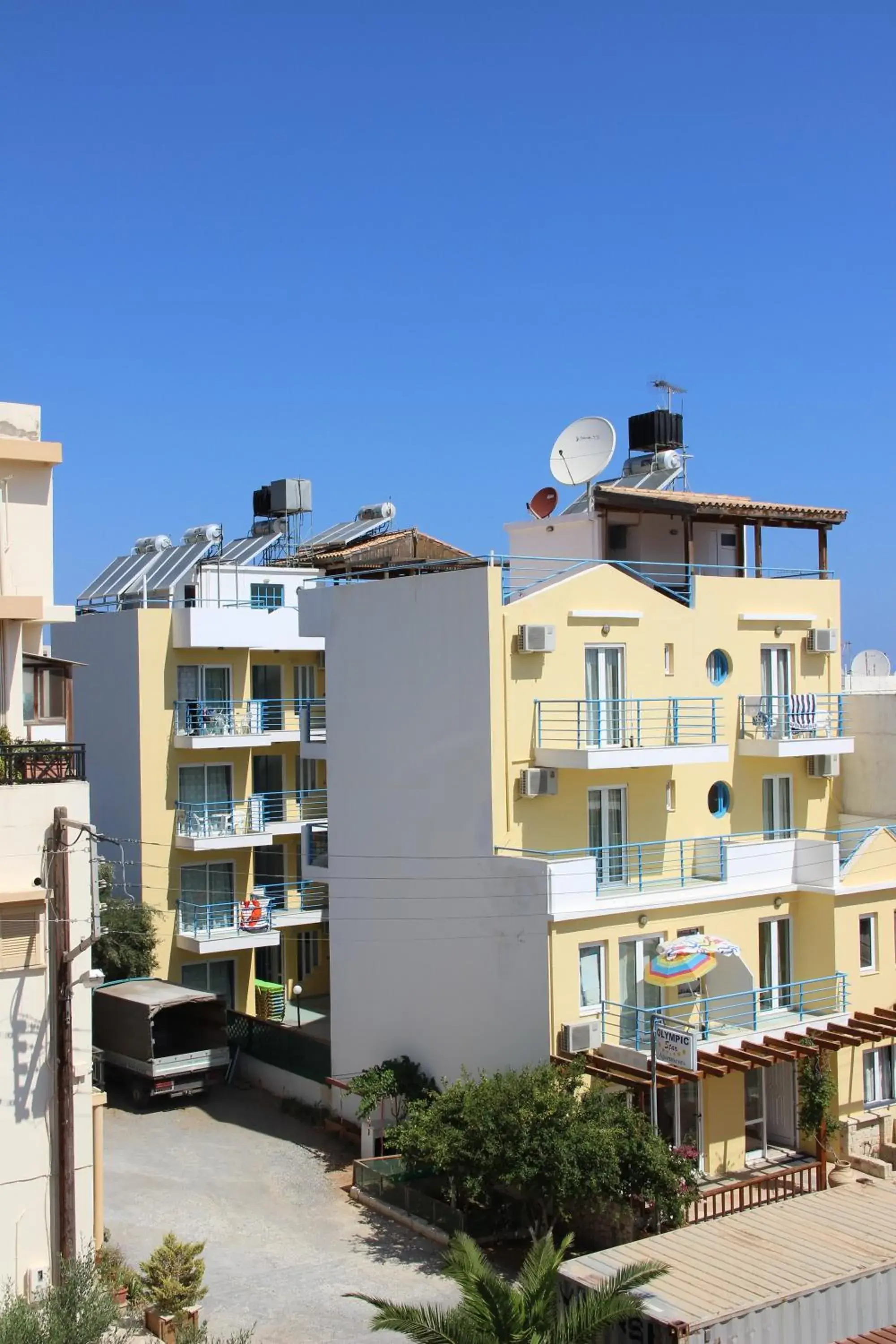 Bird's eye view in Olympic Star Bird's eye view in Olympic Star