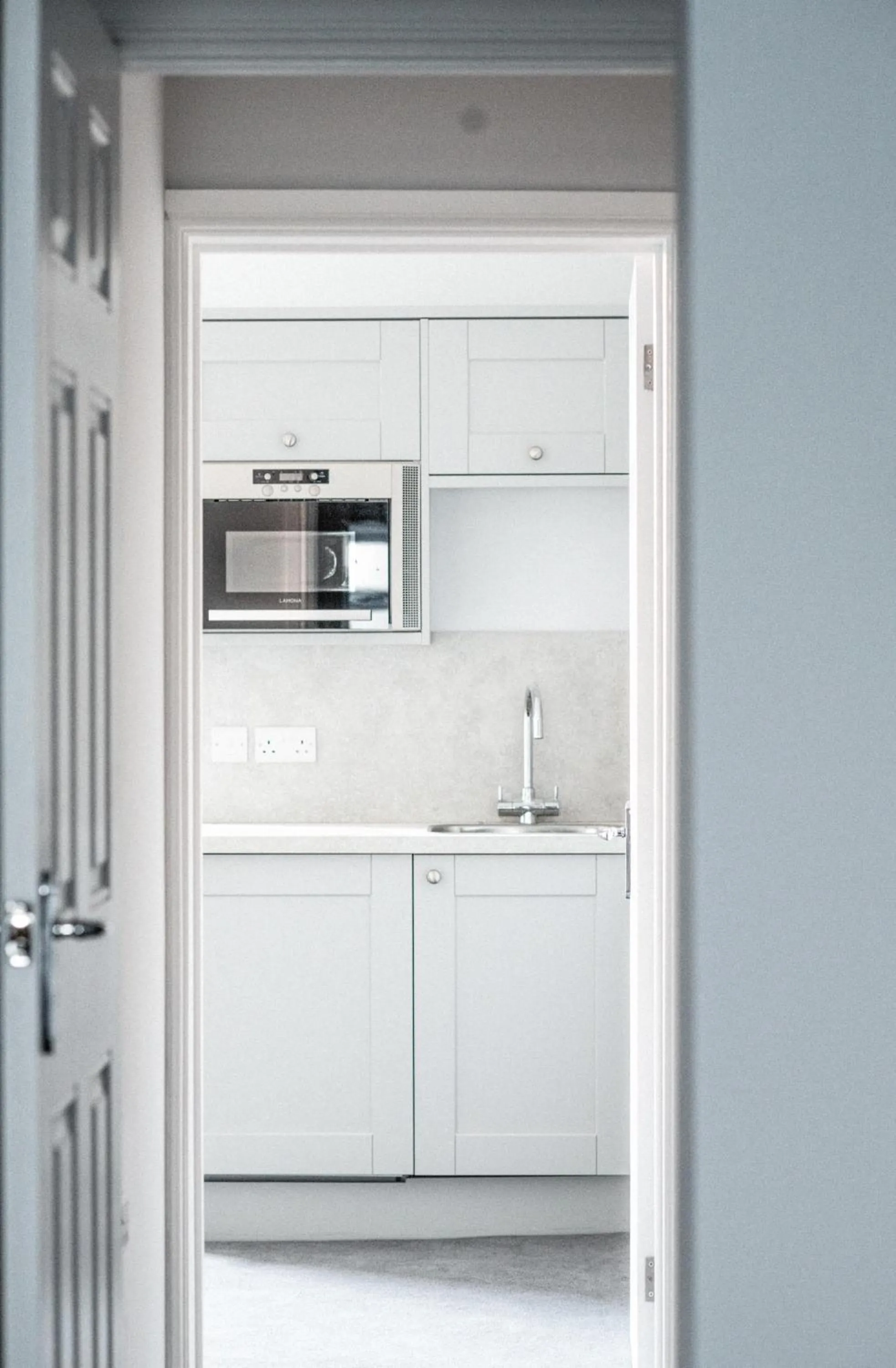 Kitchen or kitchenette in Dukes Inn