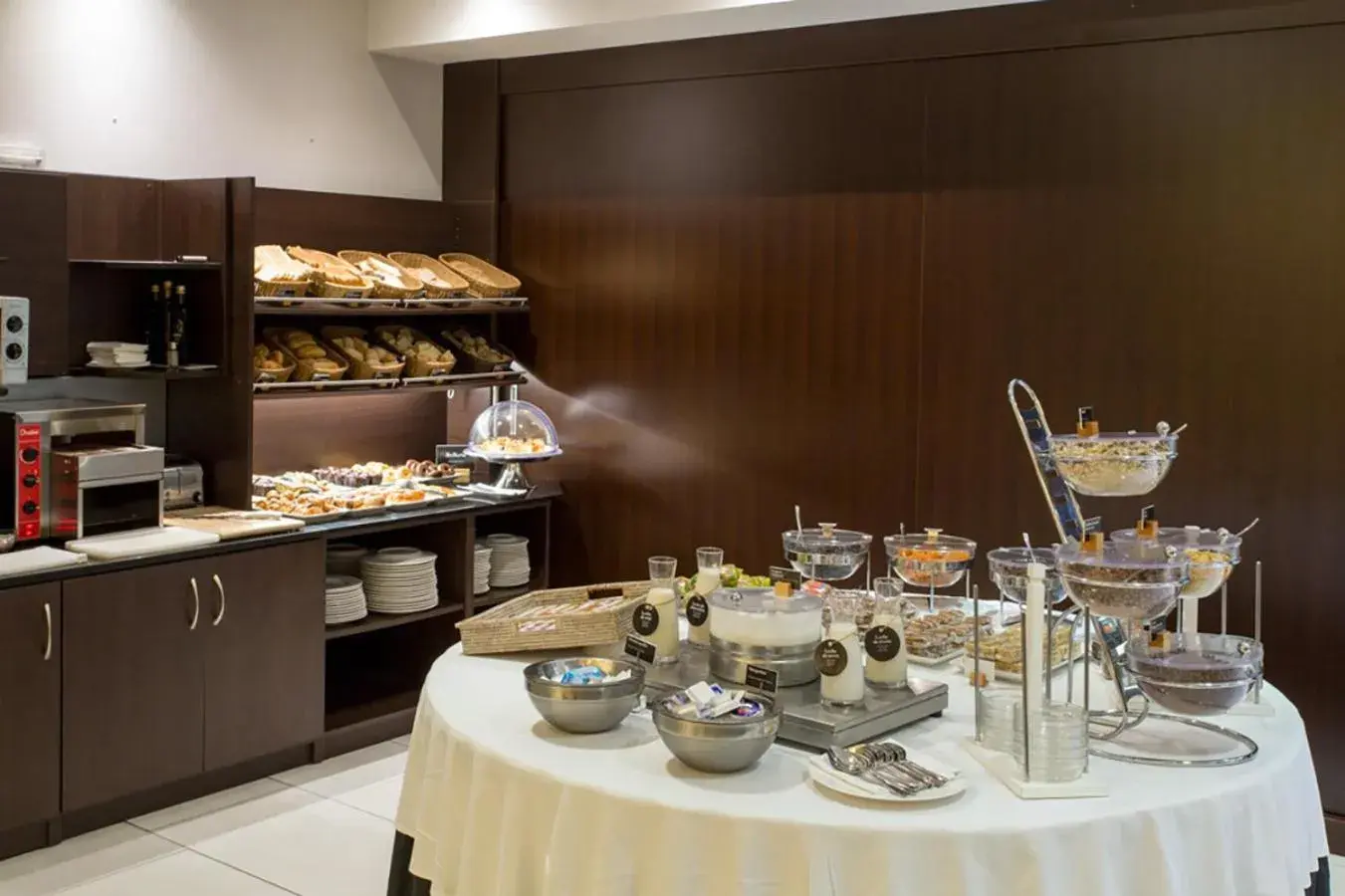 Buffet breakfast in Hotel & Spa Villa Olimpica Suites Buffet breakfast in Hotel & Spa Villa Olimpica Suites