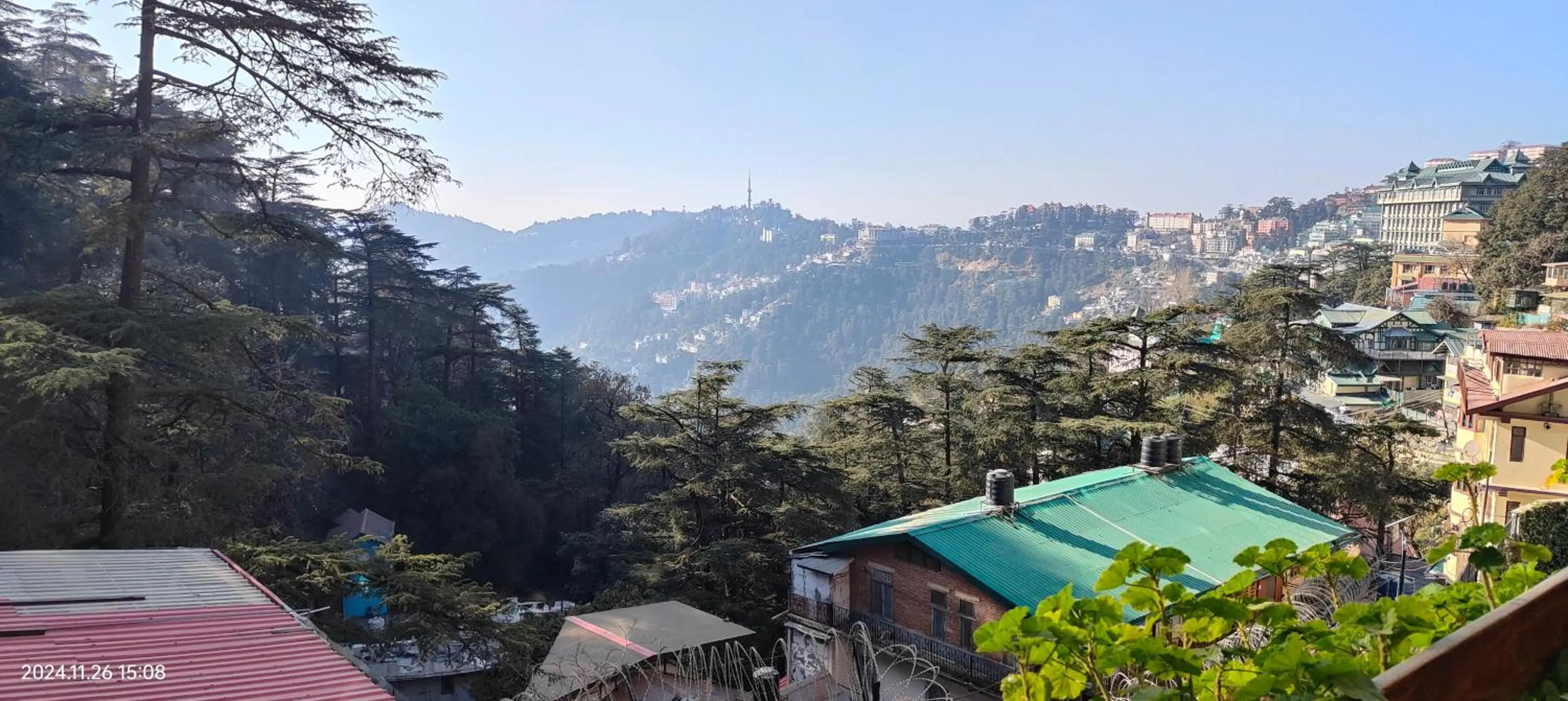 Natural landscape in Marina- Shimla First Designer Boutique Hotel