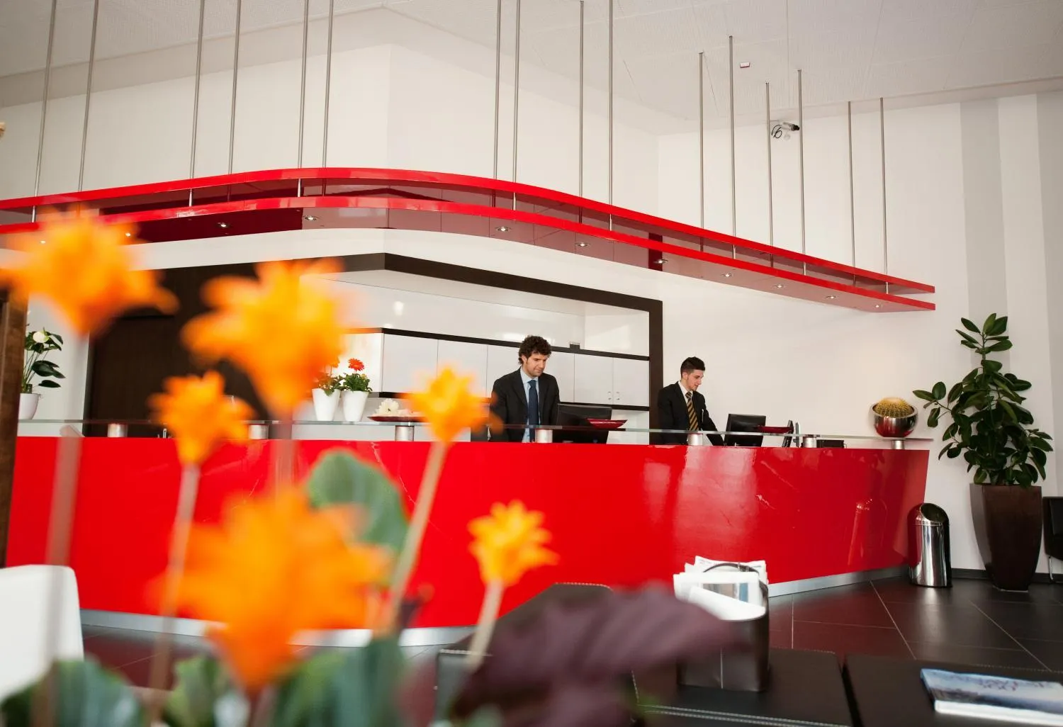 Lobby or reception in Hotel Rivarolo