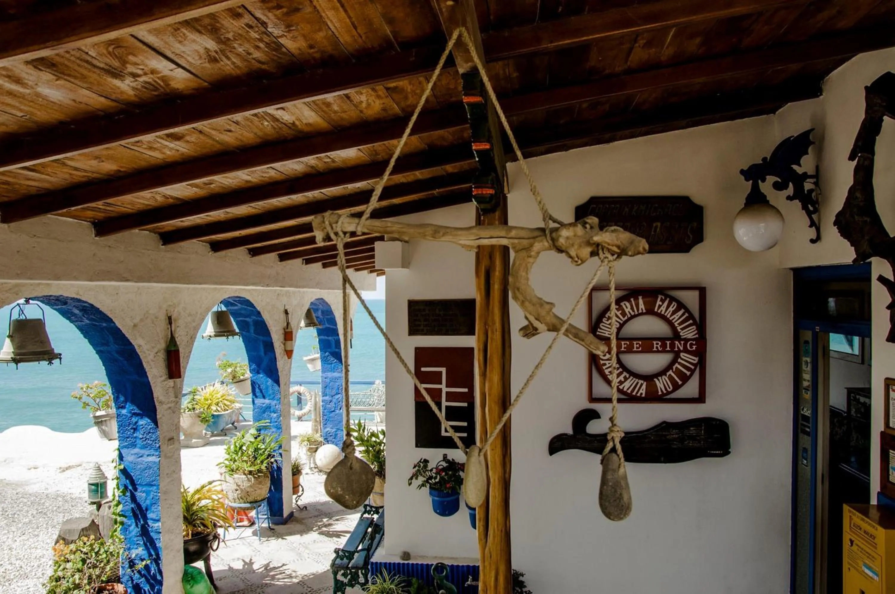 Lobby or reception in Hosteria Farallon Dillon