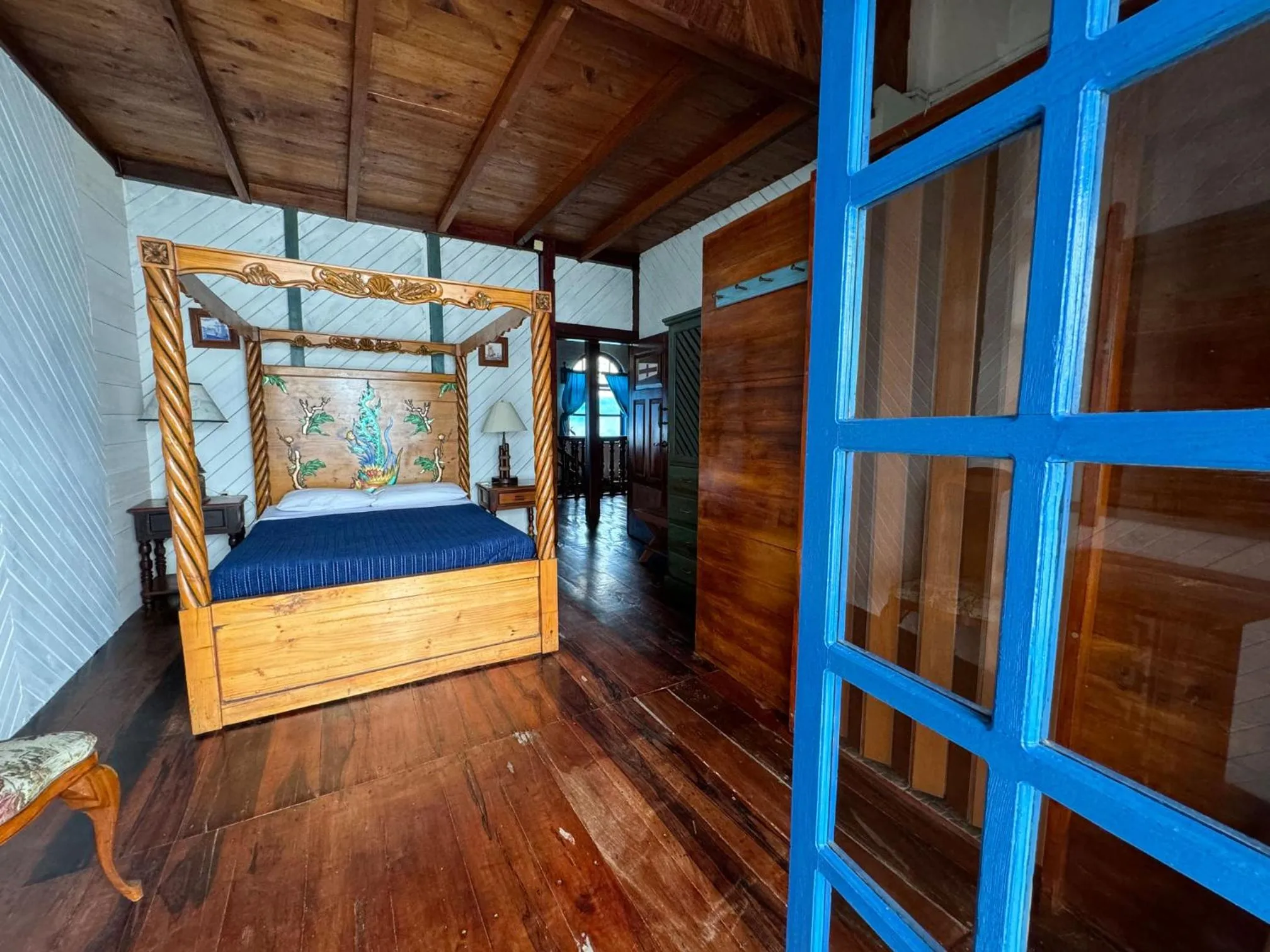 Bed in Hosteria Farallon Dillon