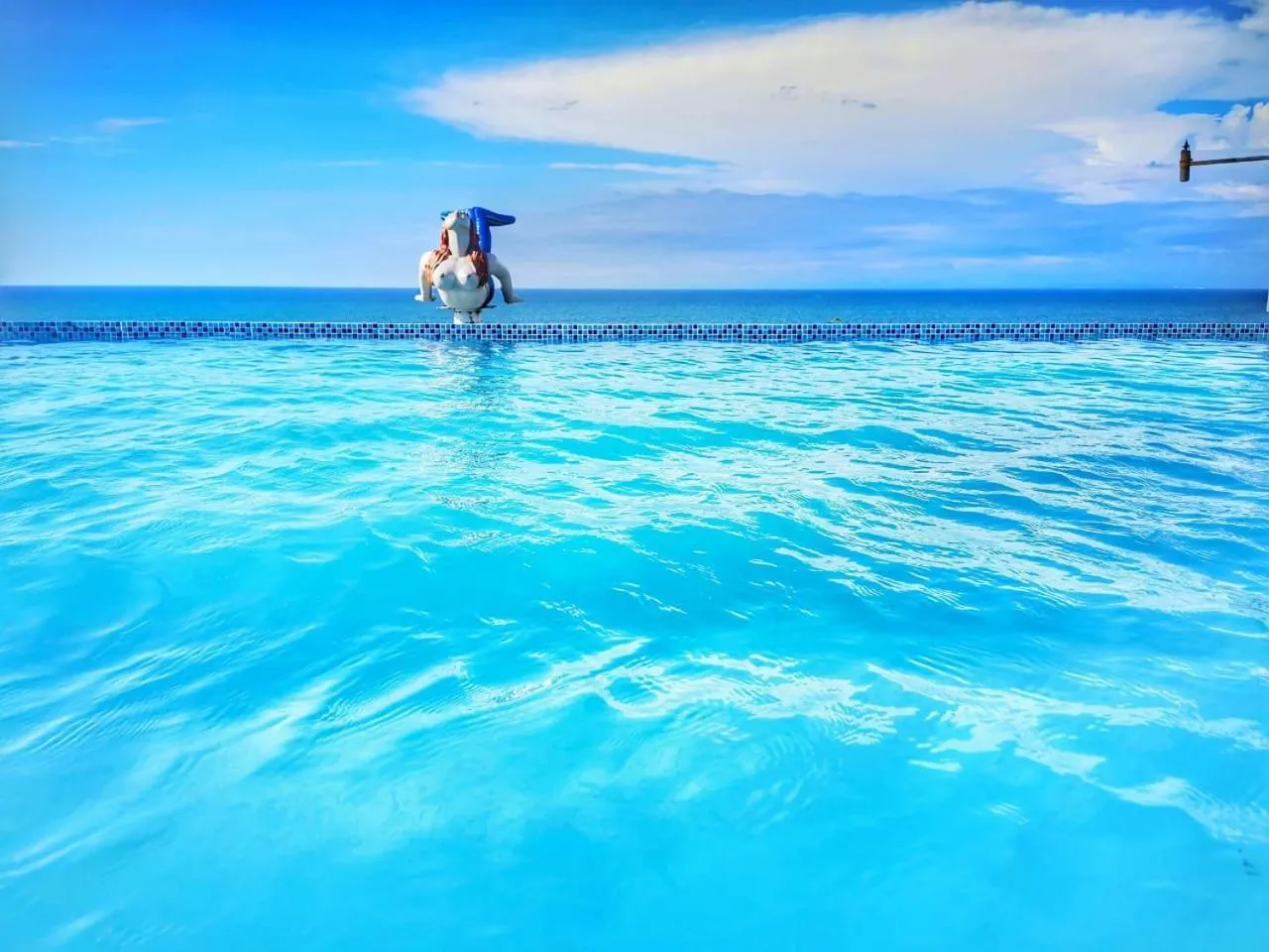 Swimming pool in Hosteria Farallon Dillon