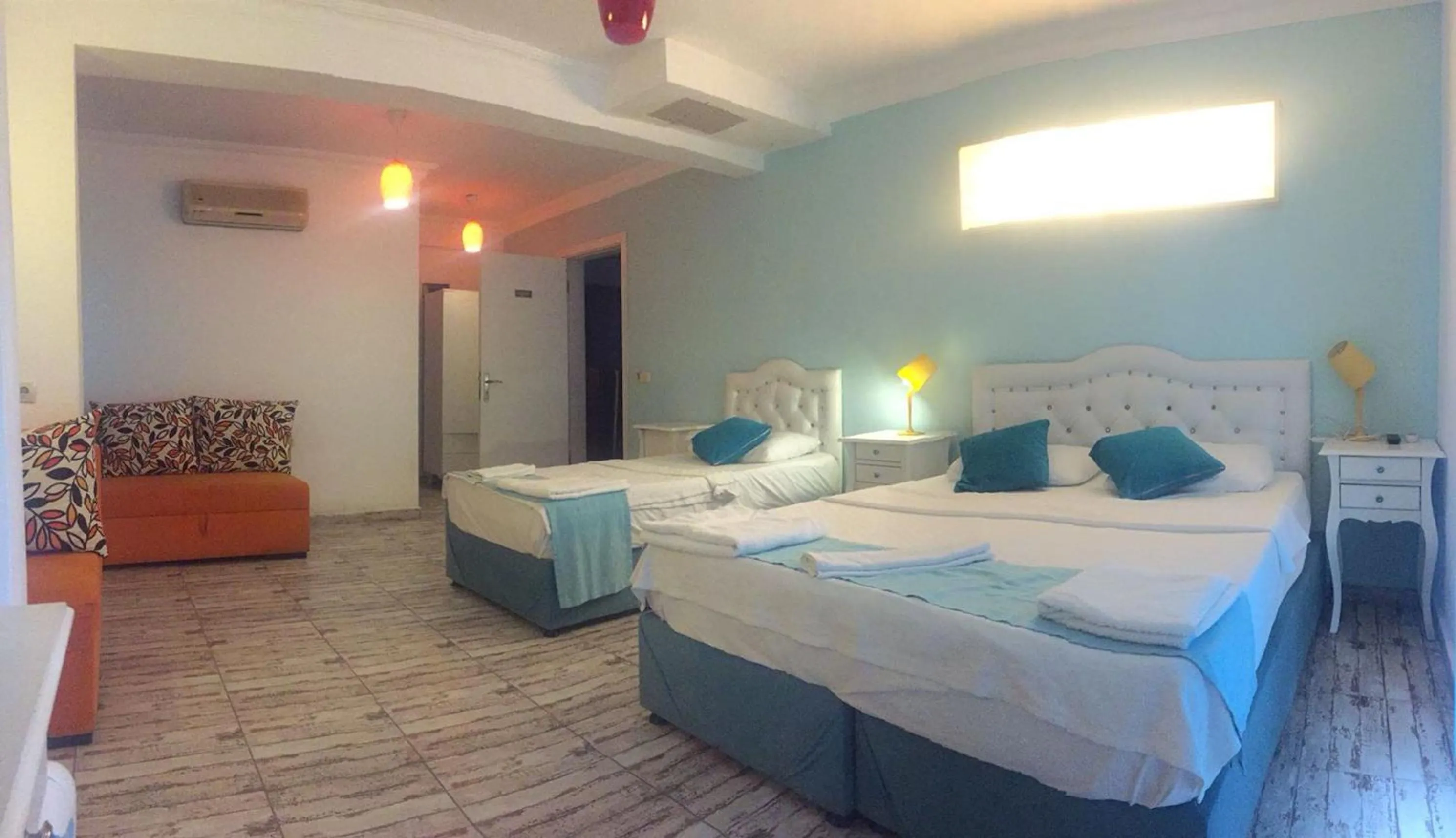 Bed in Camlikosk Apart Hotel