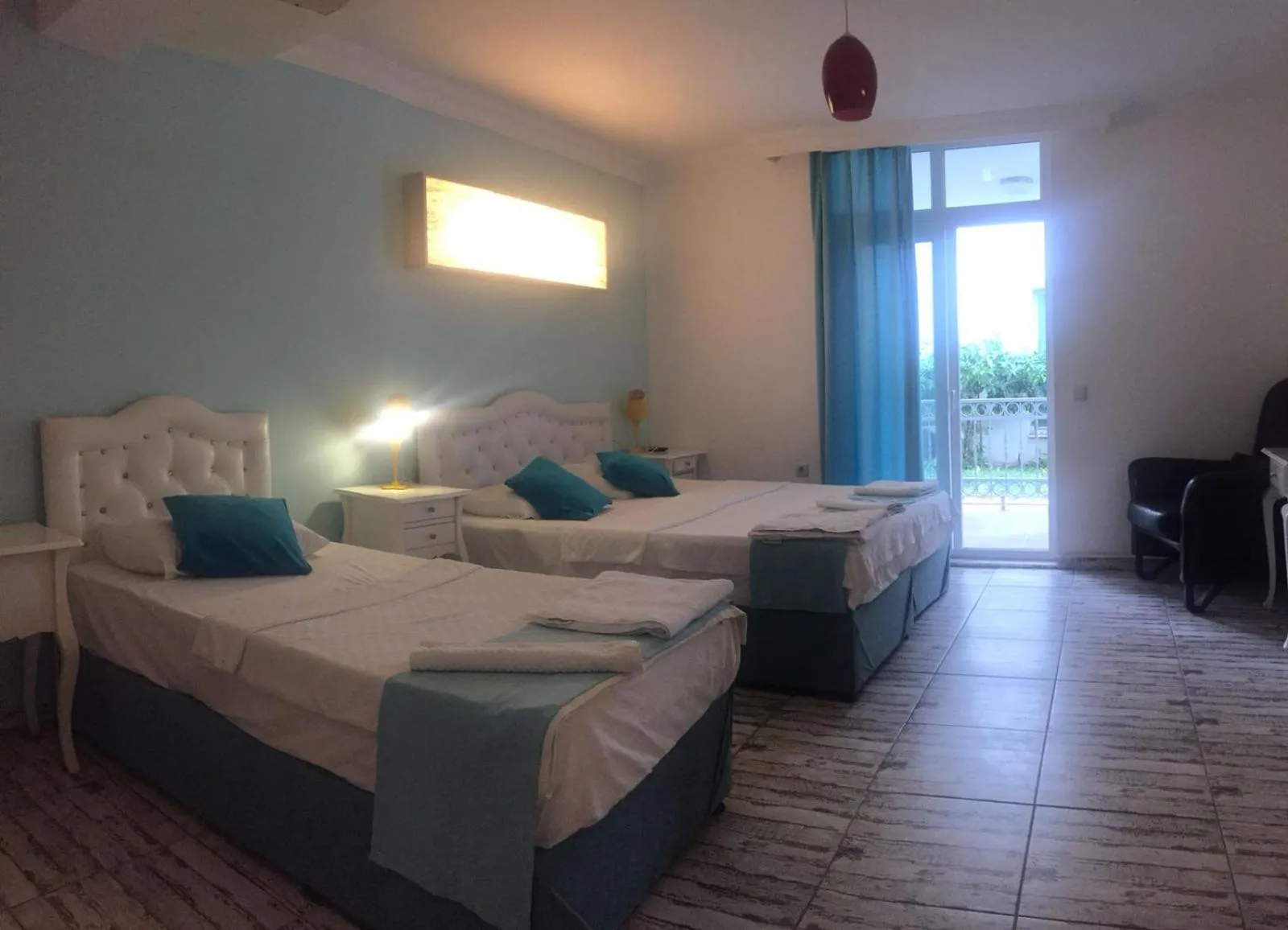 Bed in Camlikosk Apart Hotel