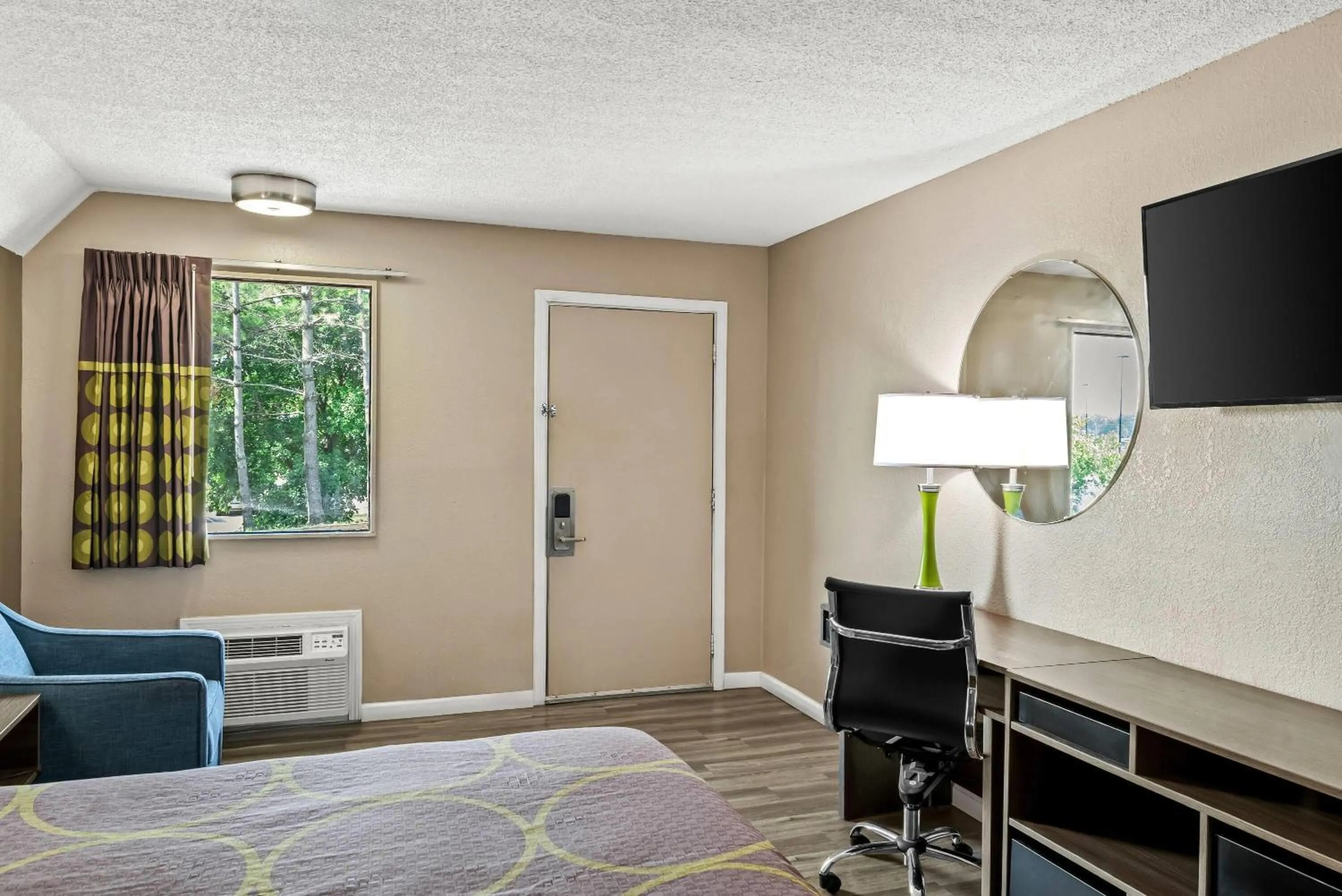 Bed in Super 8 by Wyndham Brownsburg