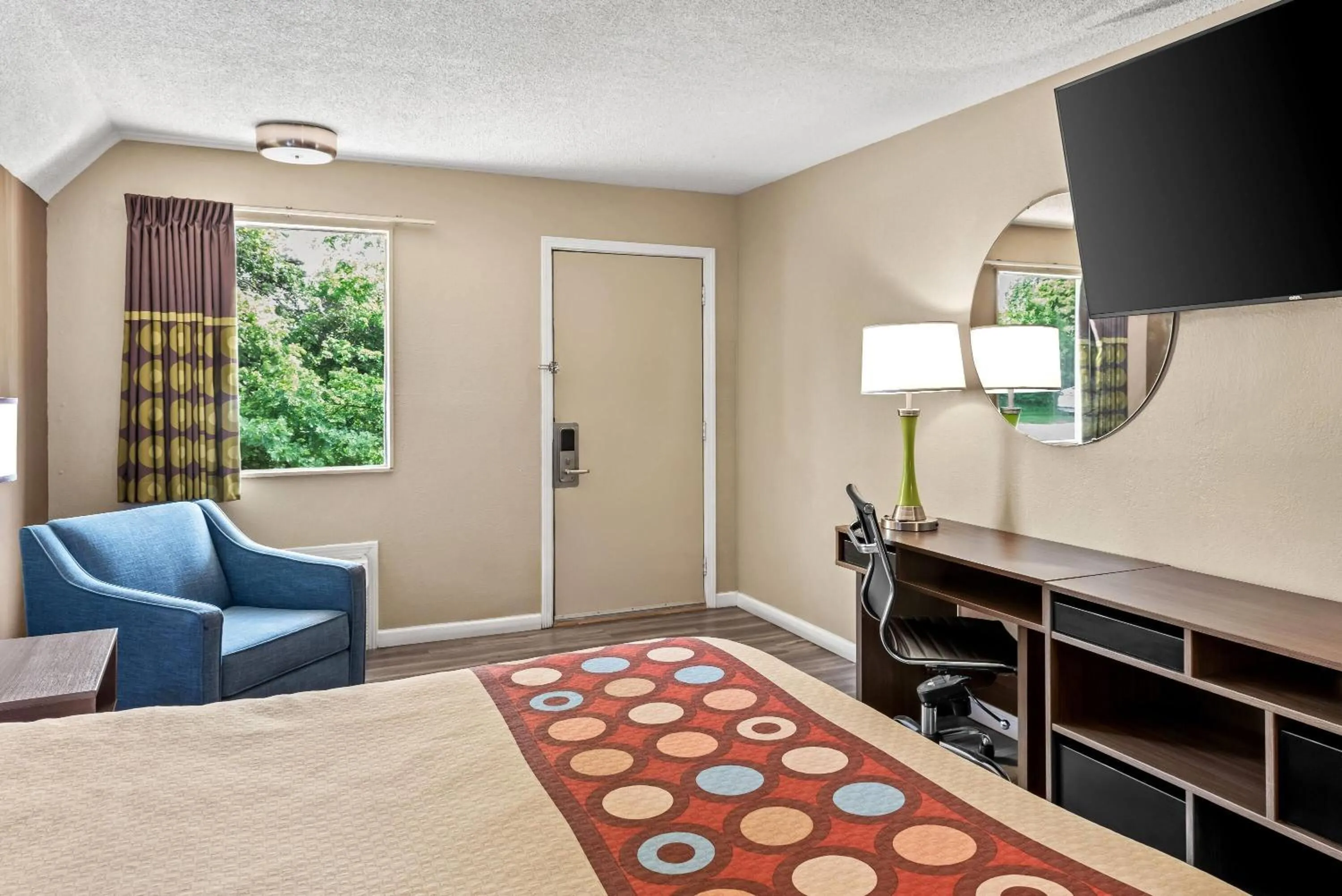 Bed in Super 8 by Wyndham Brownsburg