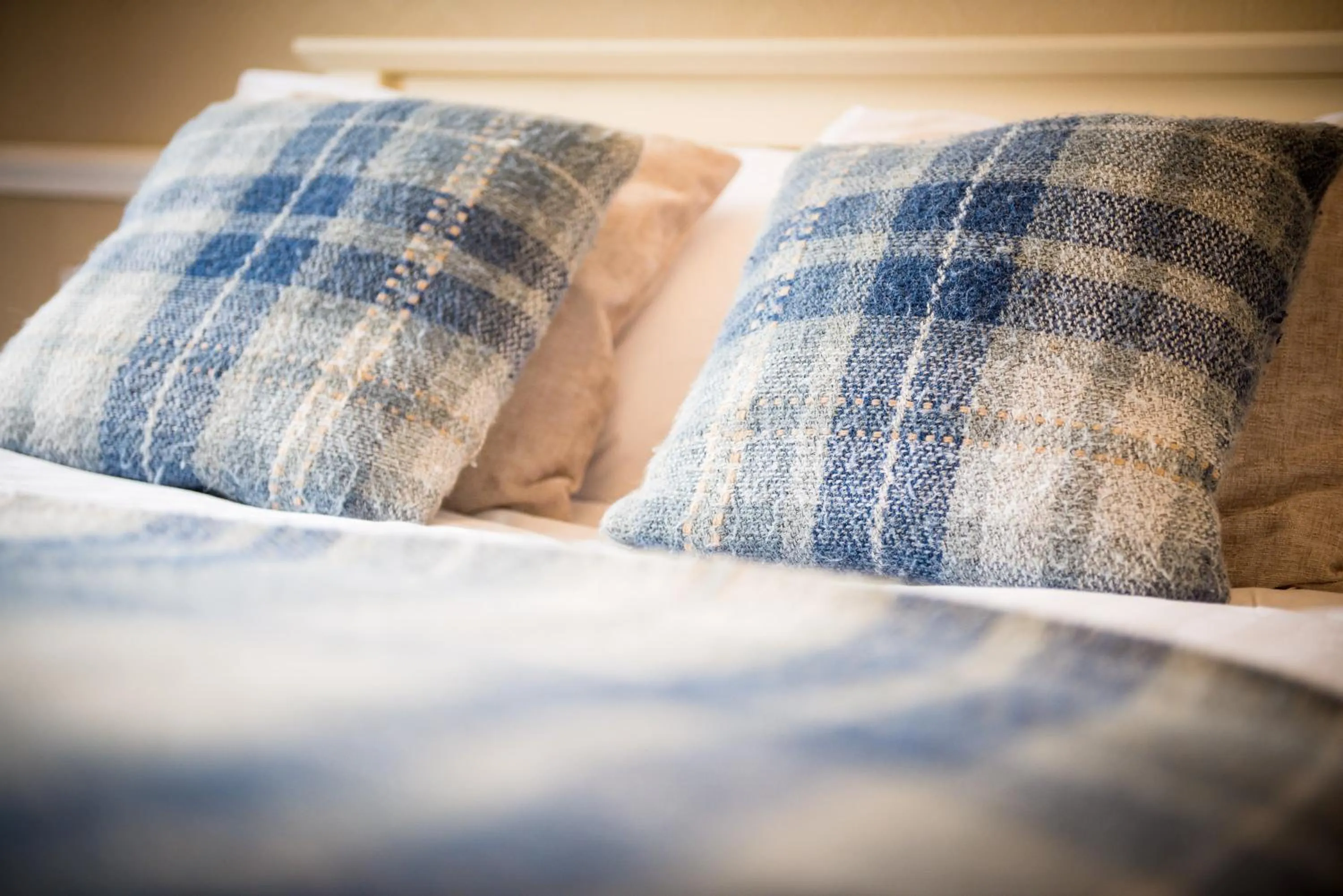 Bed in The Falcon Hotel
