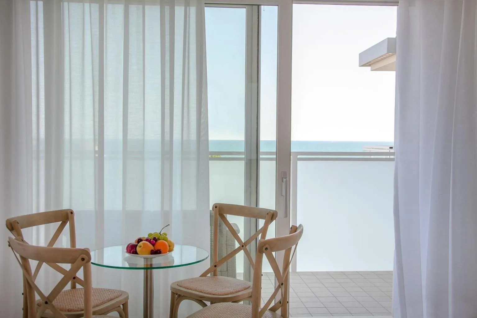 Balcony/Terrace in Hotel Albatros 3 Stelle Superior