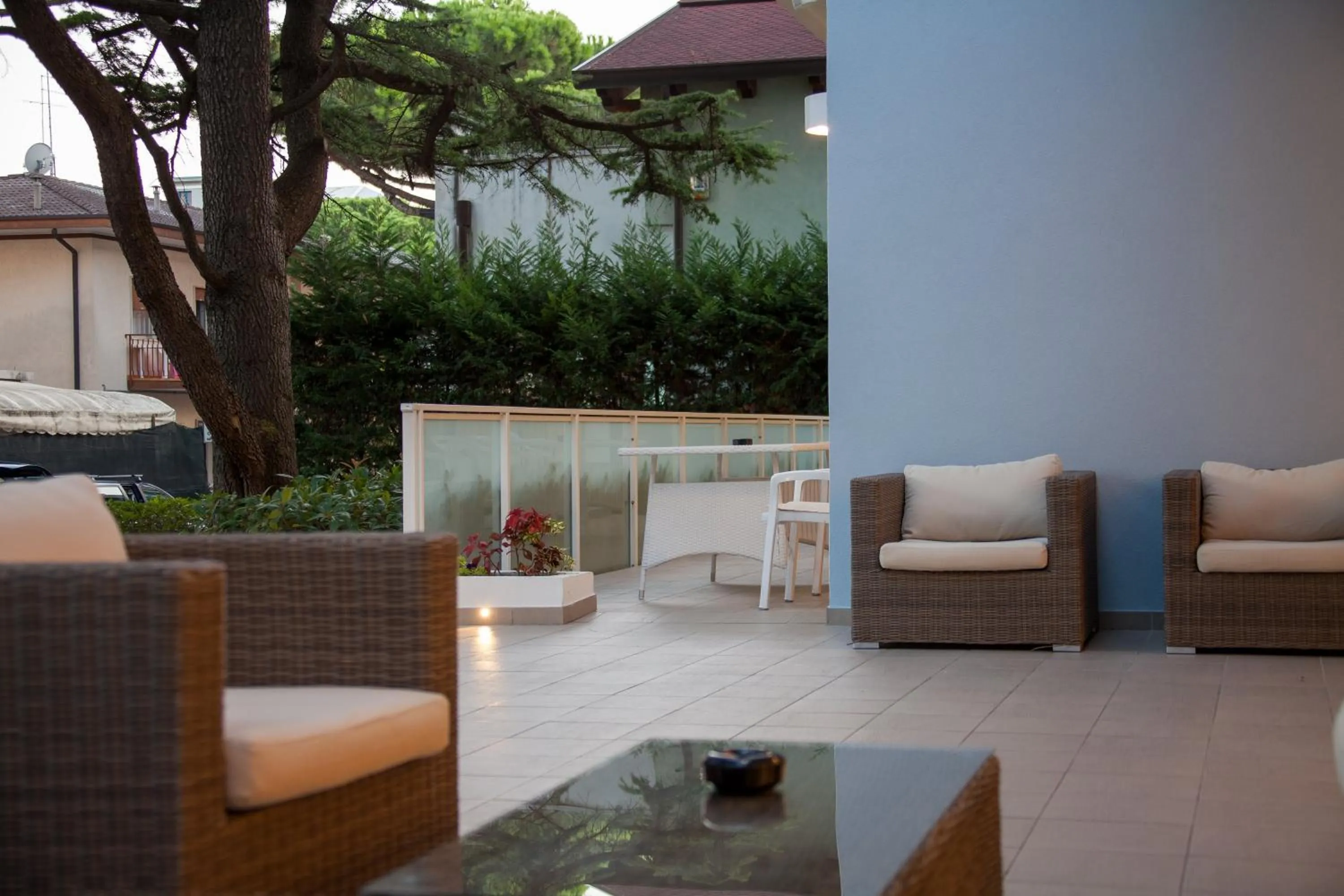 Patio in Hotel Albatros 3 Stelle Superior