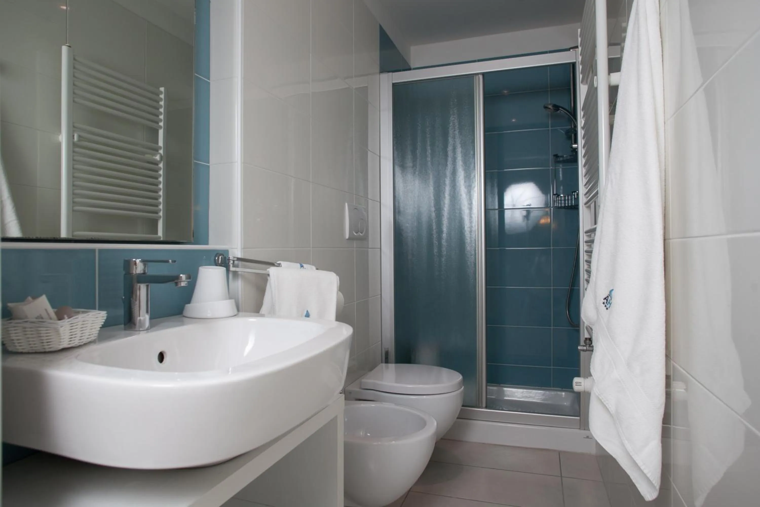 Shower in Hotel Albatros 3 Stelle Superior