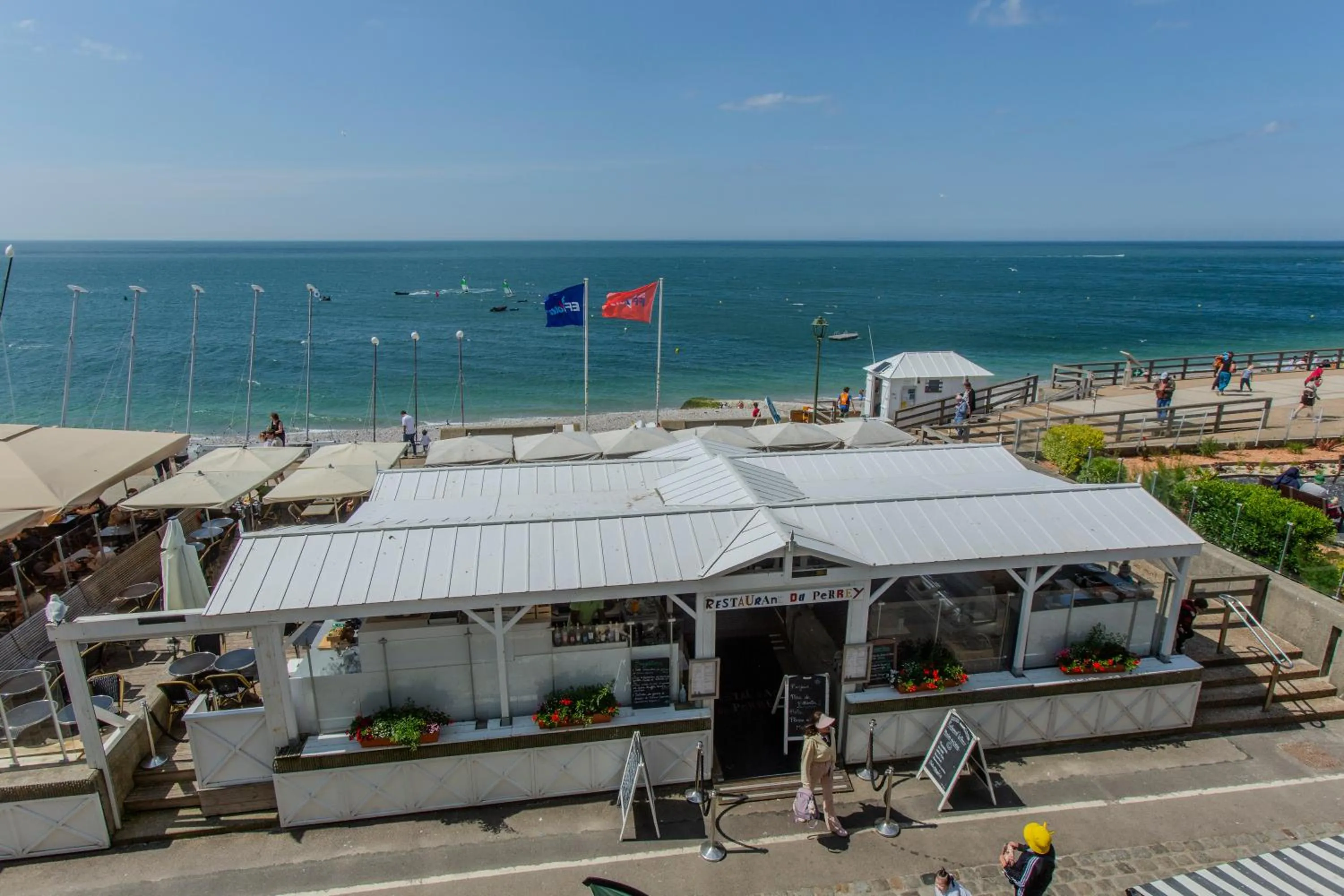 Sea view in Le Gîte de la Plage