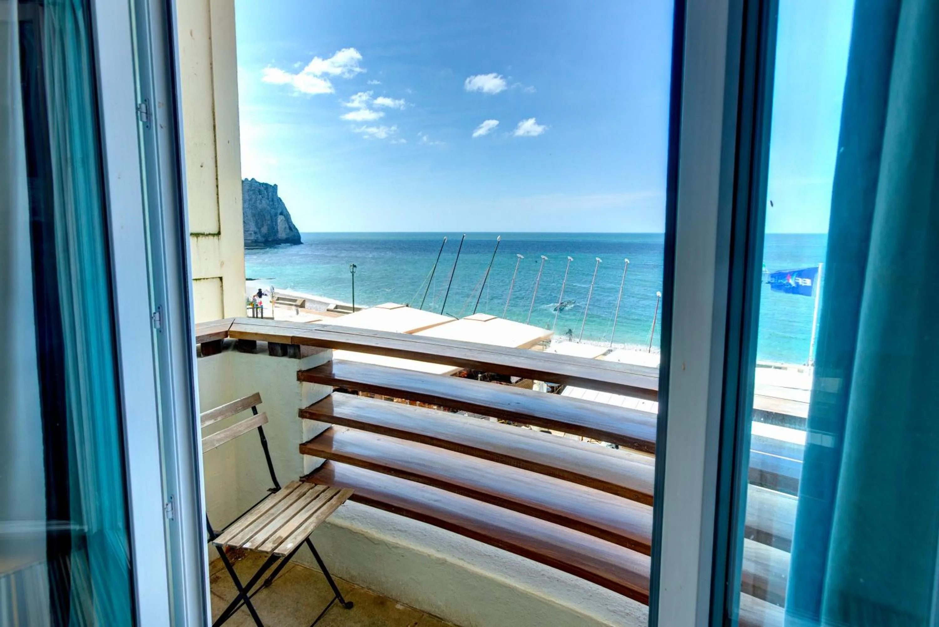 Sea view in Le Gîte de la Plage