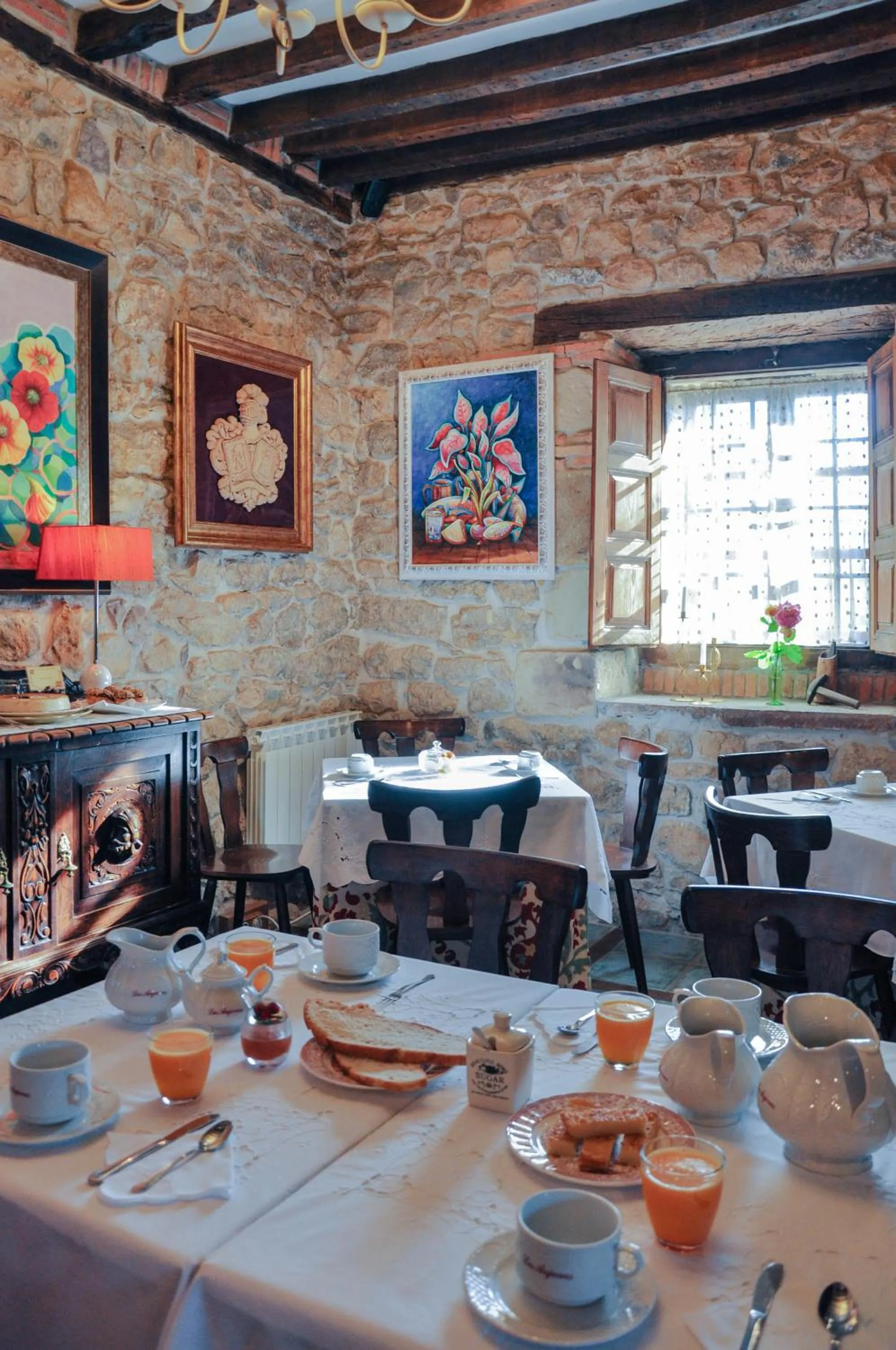 Food in Posada La Cotía