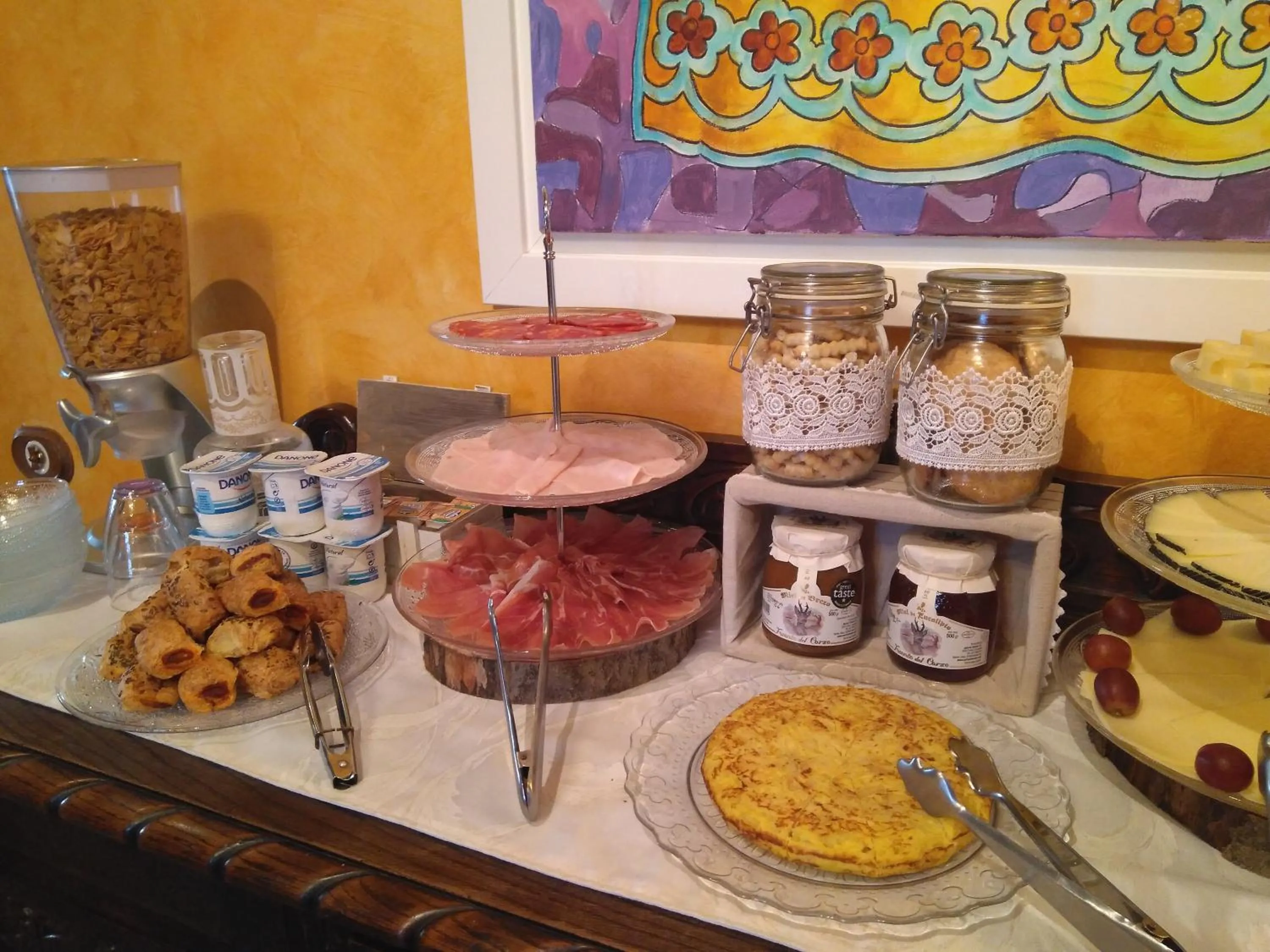 Food and drinks in Posada La Cotía