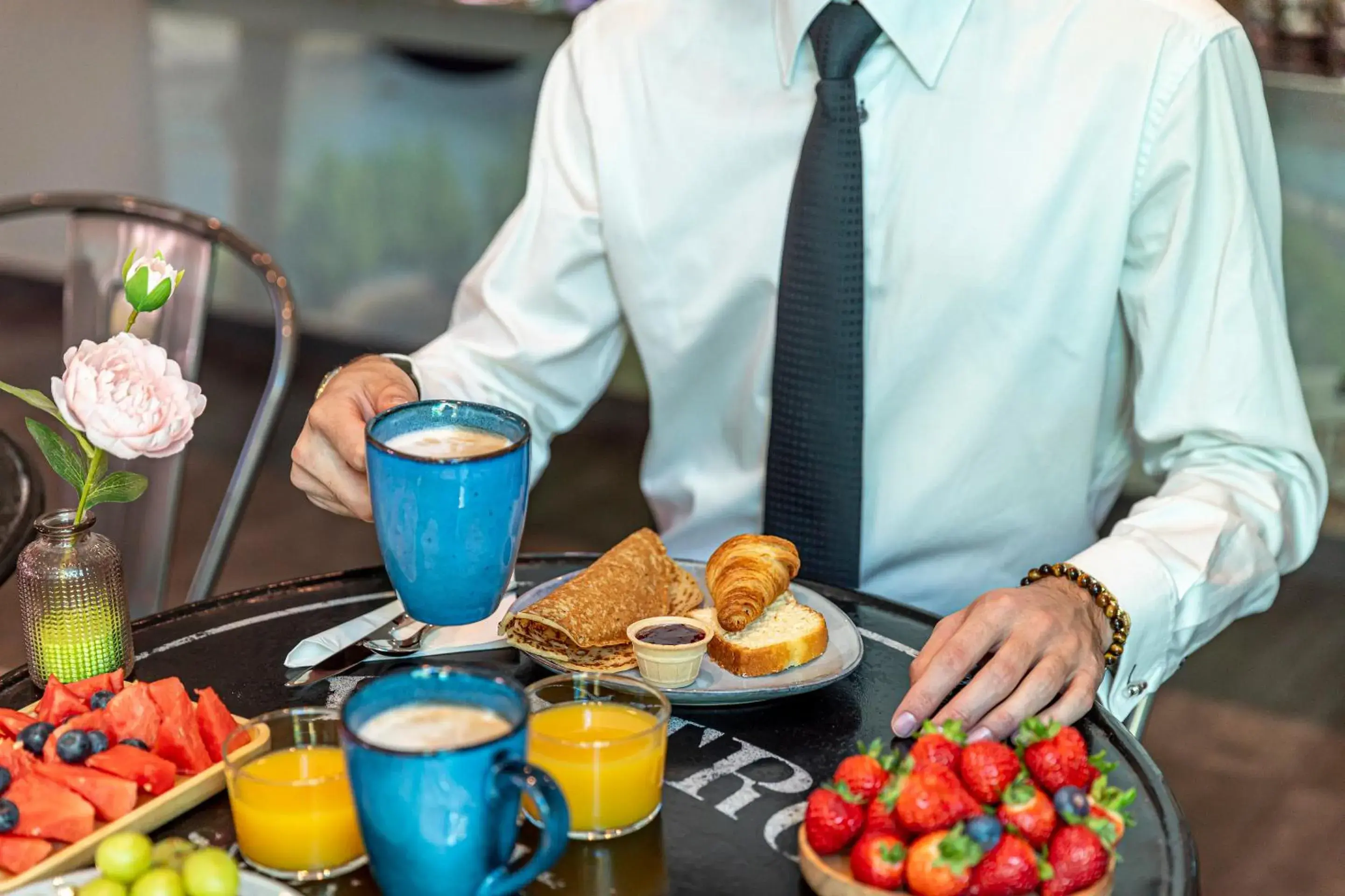 Food and drinks in Hotel Alpha Paris Eiffel by Patrick Hayat Food and drinks in Hotel Alpha Paris Eiffel by Patrick Hayat