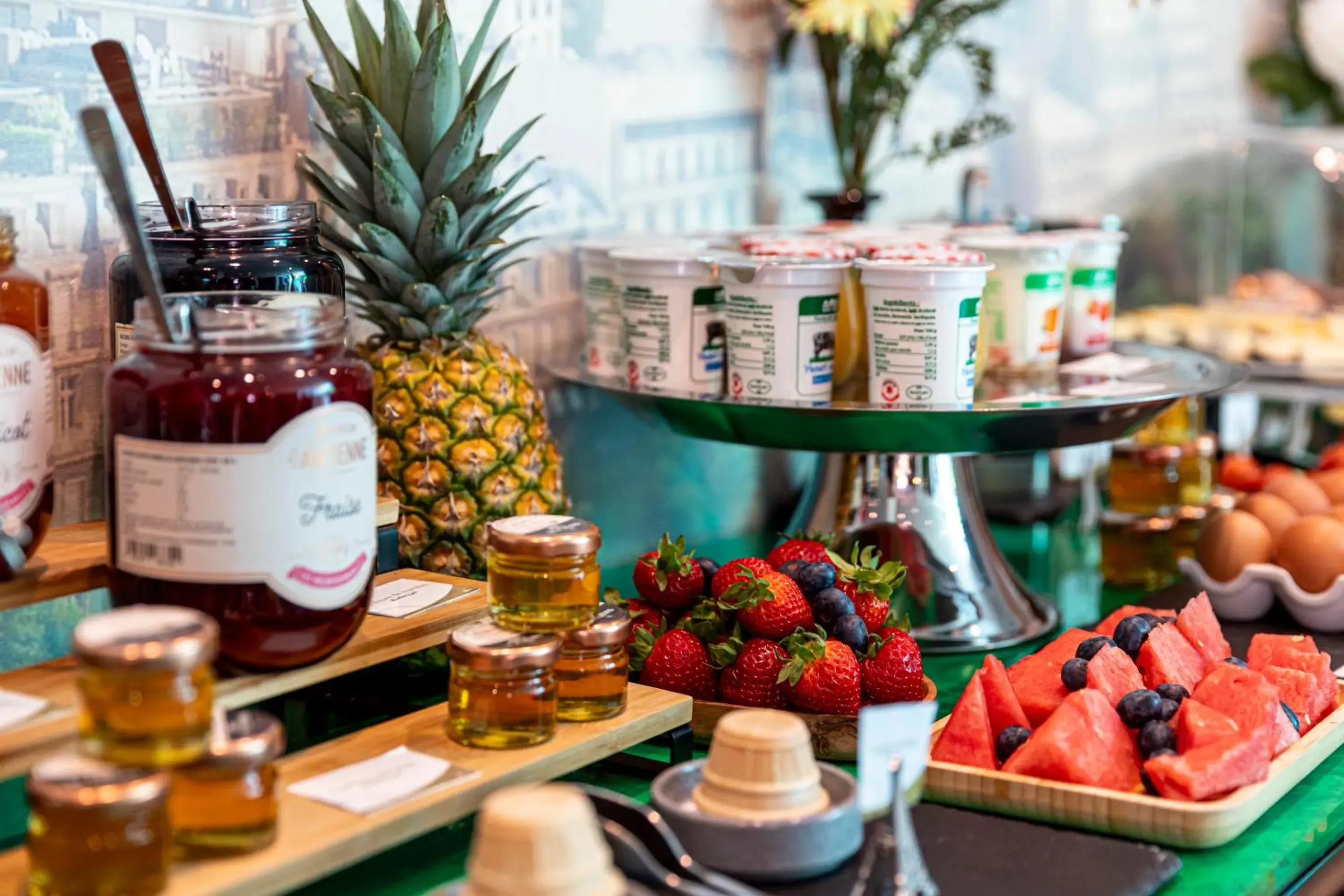 Food in Hotel Alpha Paris Eiffel by Patrick Hayat Food in Hotel Alpha Paris Eiffel by Patrick Hayat