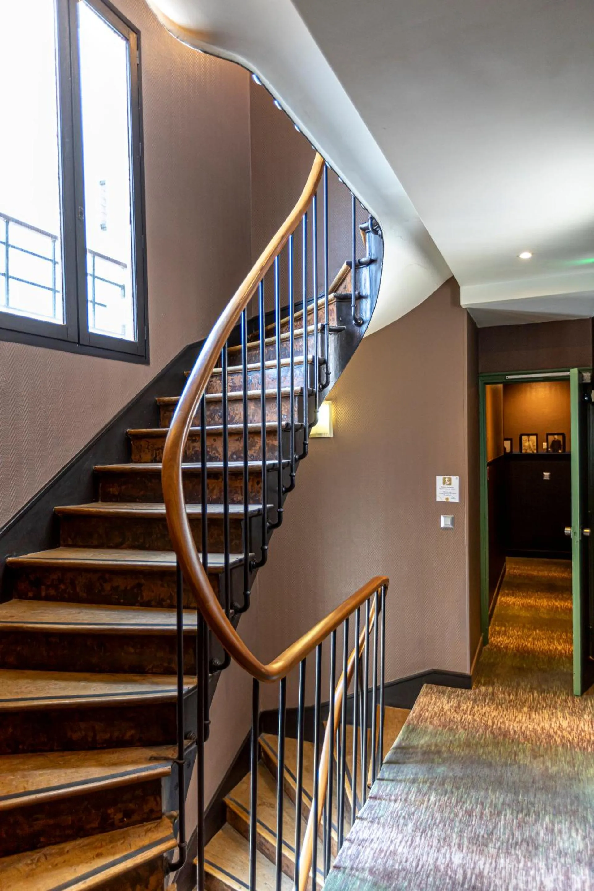 Decorative detail in Hotel Alpha Paris Eiffel by Patrick Hayat