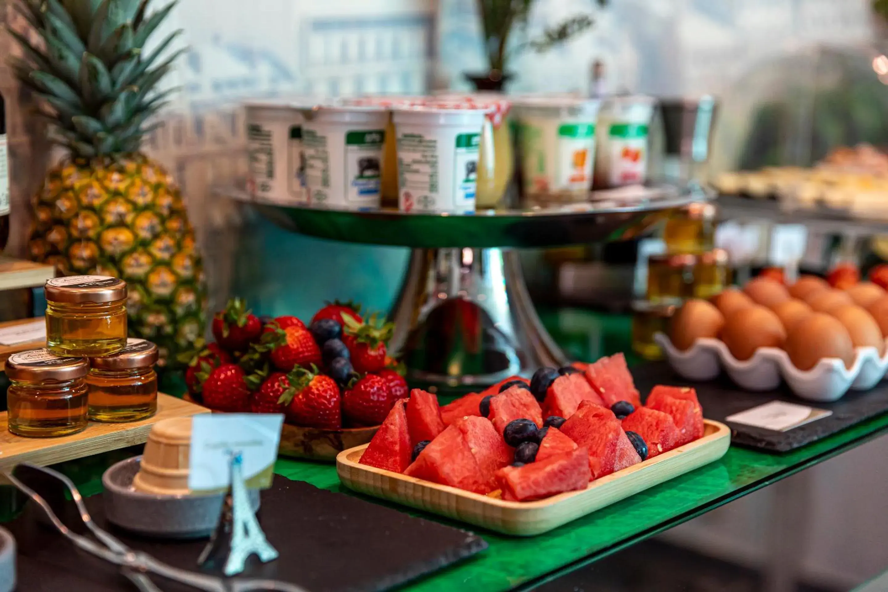 Food in Hotel Alpha Paris Eiffel by Patrick Hayat Food in Hotel Alpha Paris Eiffel by Patrick Hayat