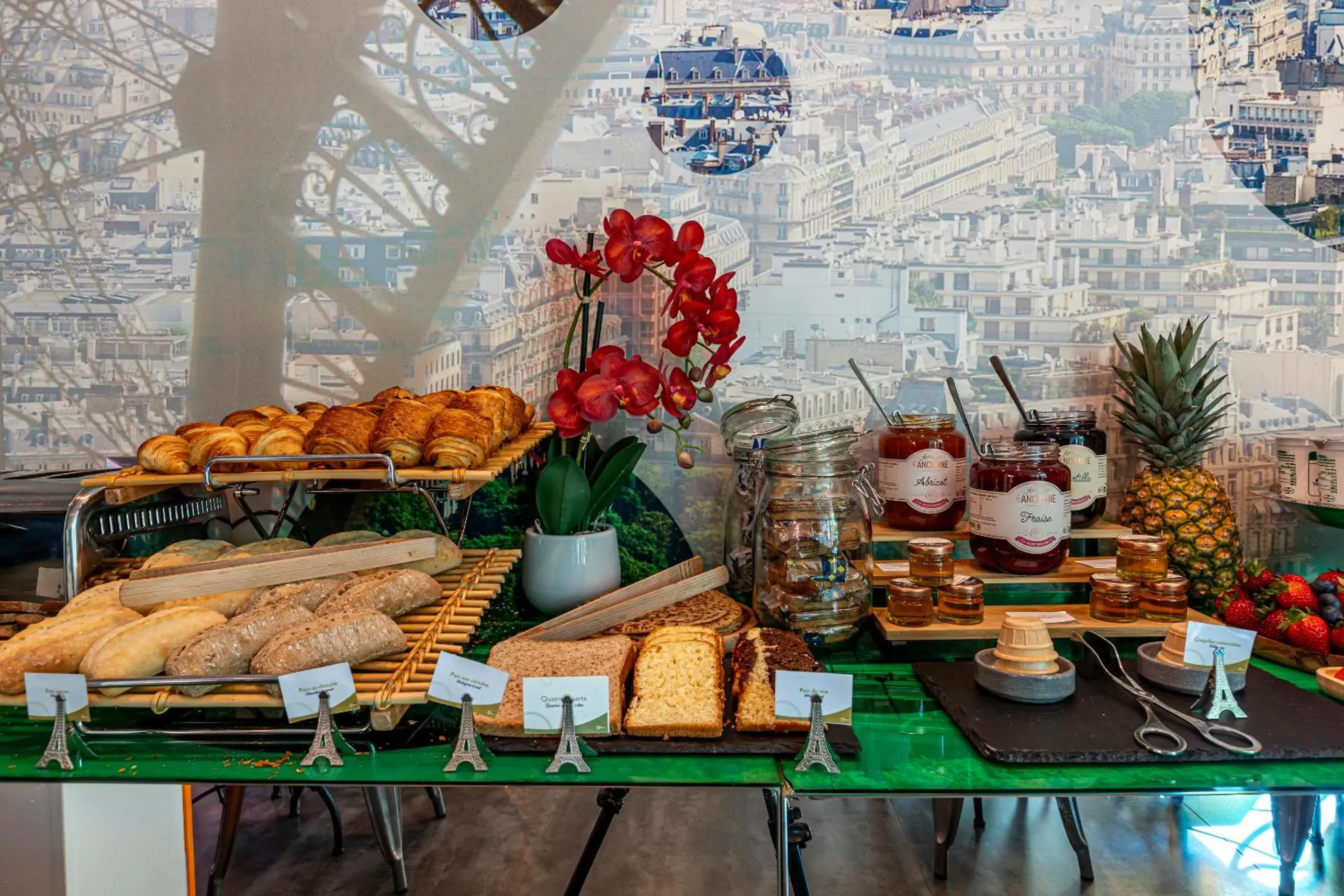 Breakfast in Hotel Alpha Paris Eiffel by Patrick Hayat Breakfast in Hotel Alpha Paris Eiffel by Patrick Hayat