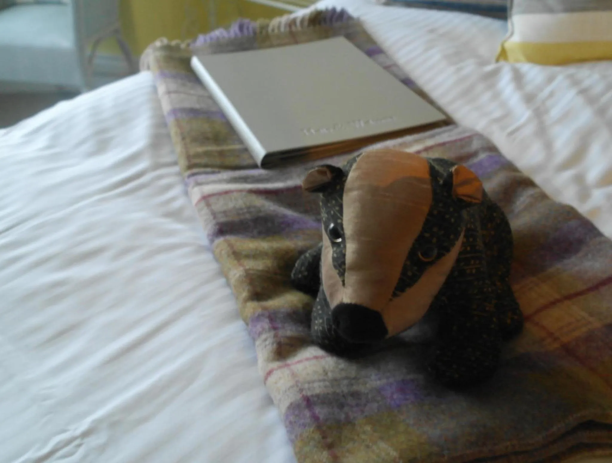 Decorative detail, Bed in Lulworth Cove Inn
