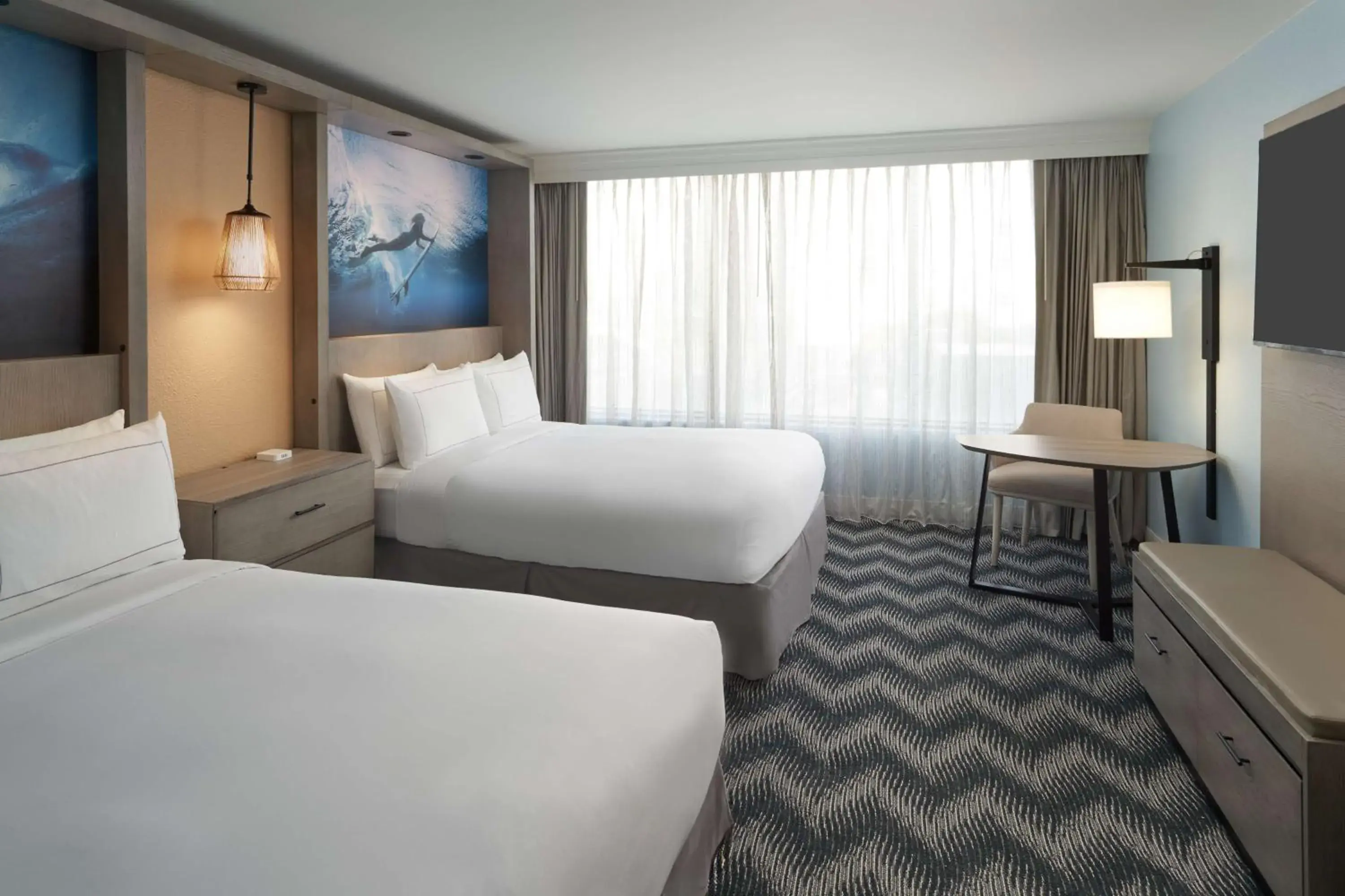 Bed in Hilton Cocoa Beach Oceanfront Bed in Hilton Cocoa Beach Oceanfront