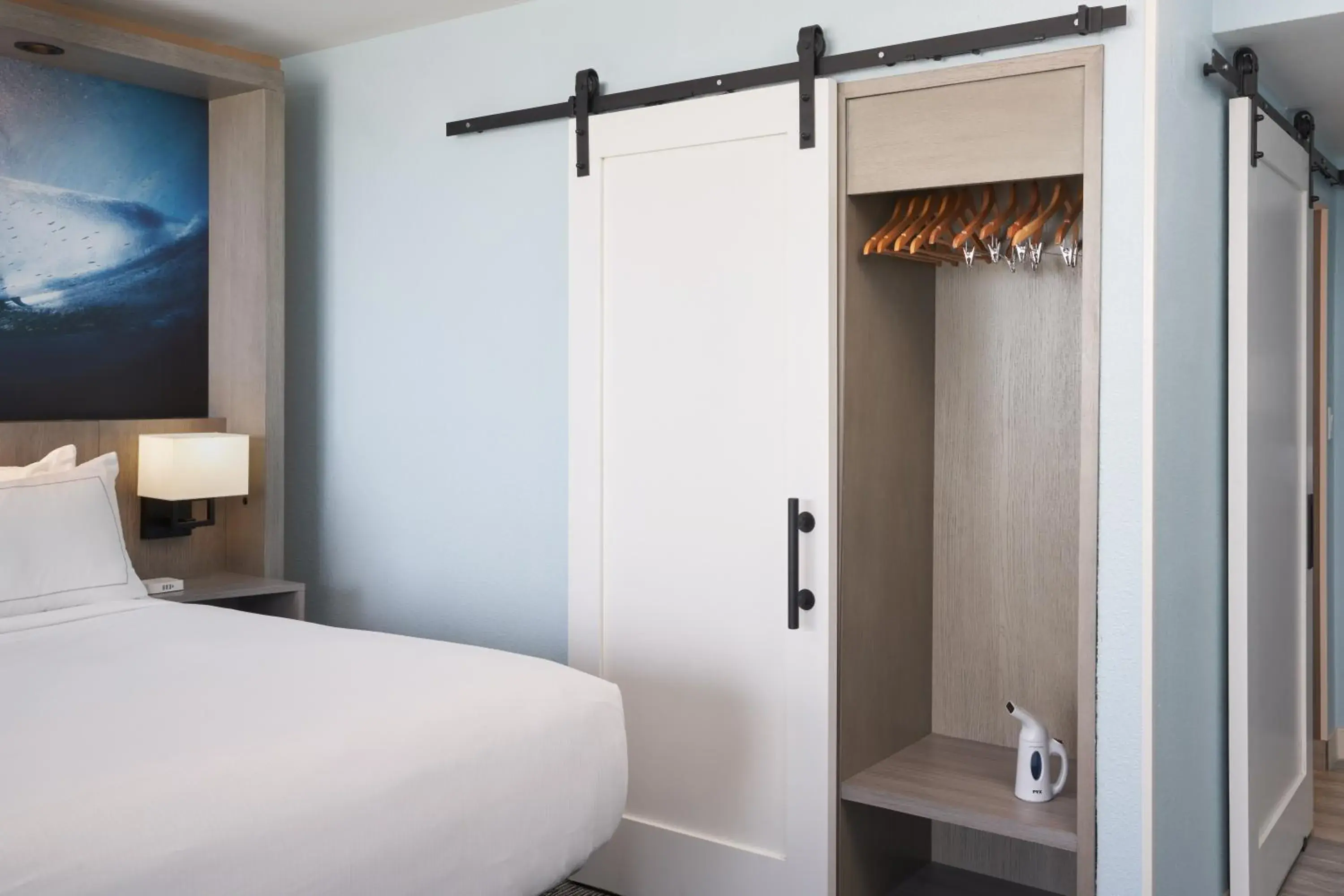 King Room with Roll-In Shower - Mobility Access in Hilton Cocoa Beach Oceanfront King Room with Roll-In Shower - Mobility Access in Hilton Cocoa Beach Oceanfront