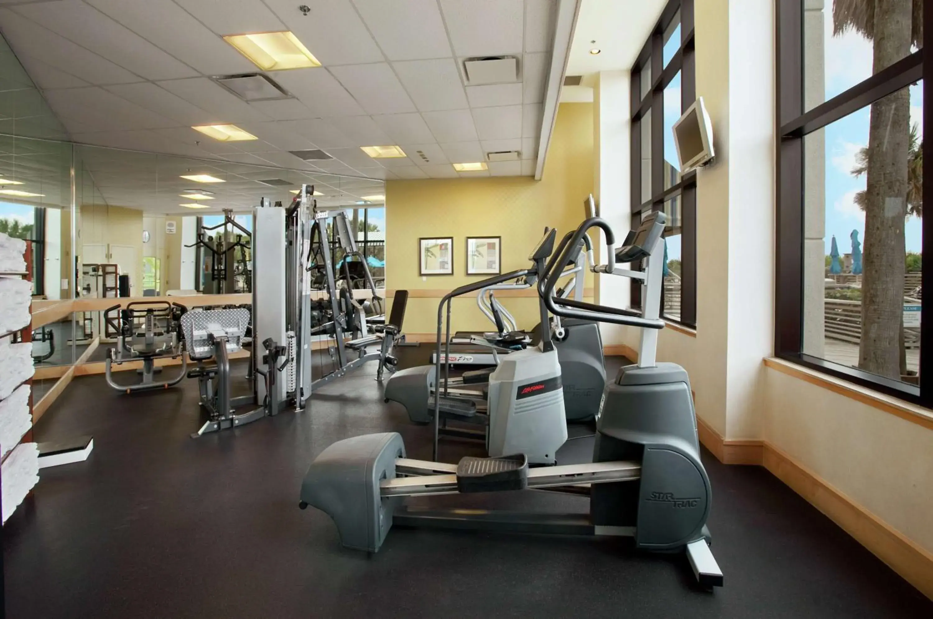 Fitness centre/facilities in Hilton Cocoa Beach Oceanfront Fitness centre/facilities in Hilton Cocoa Beach Oceanfront