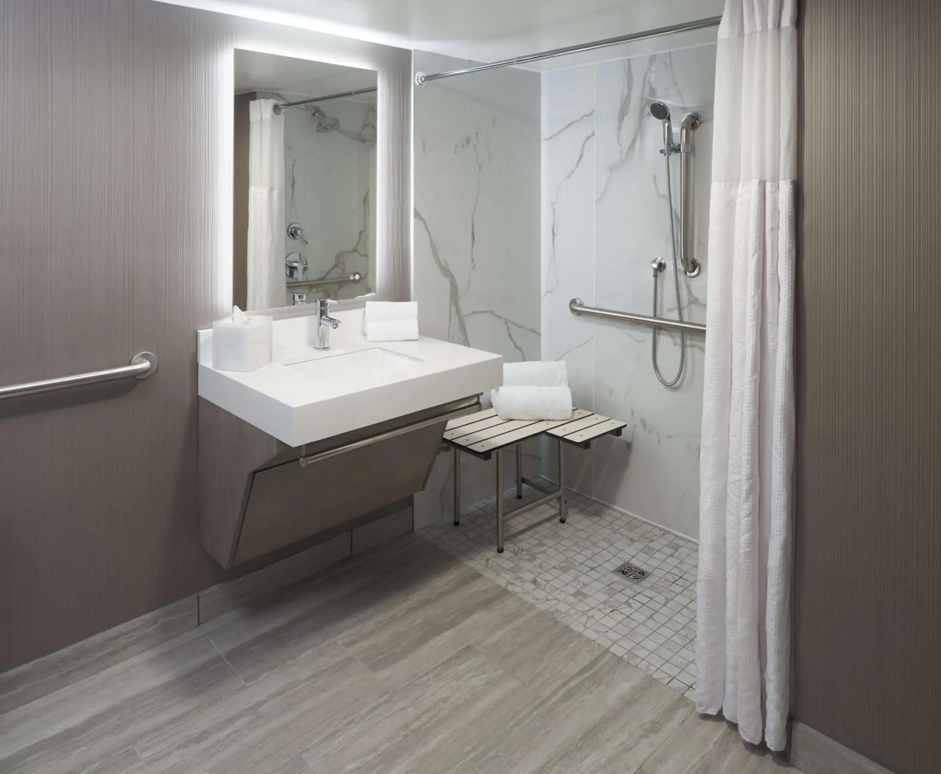 Bathroom in Hilton Cocoa Beach Oceanfront Bathroom in Hilton Cocoa Beach Oceanfront