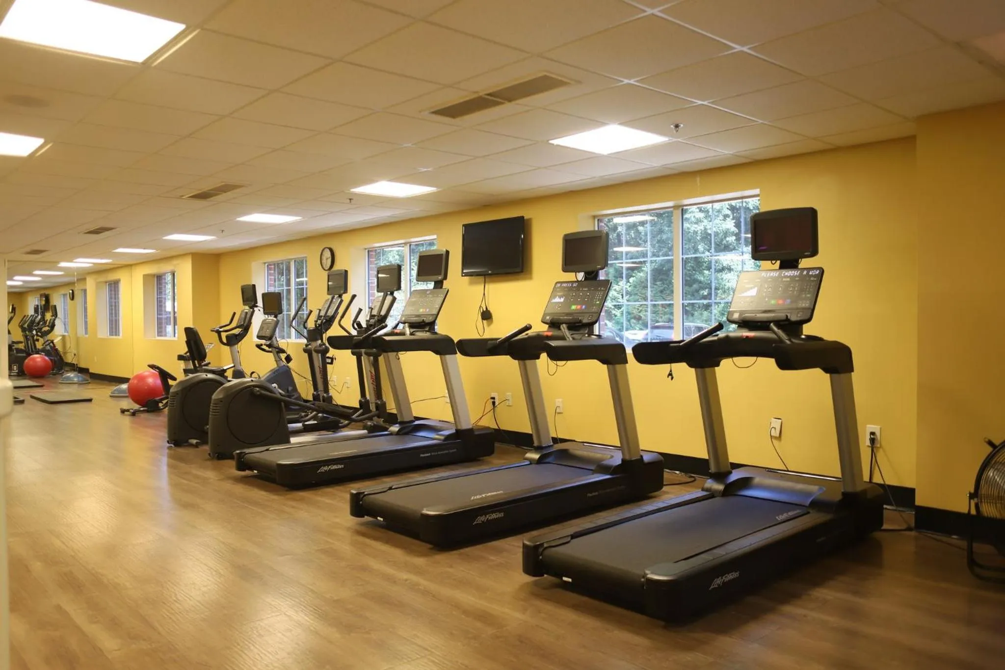Fitness centre/facilities in Holiday Inn Express & Suites Charlottesville - Ruckersville by IHG