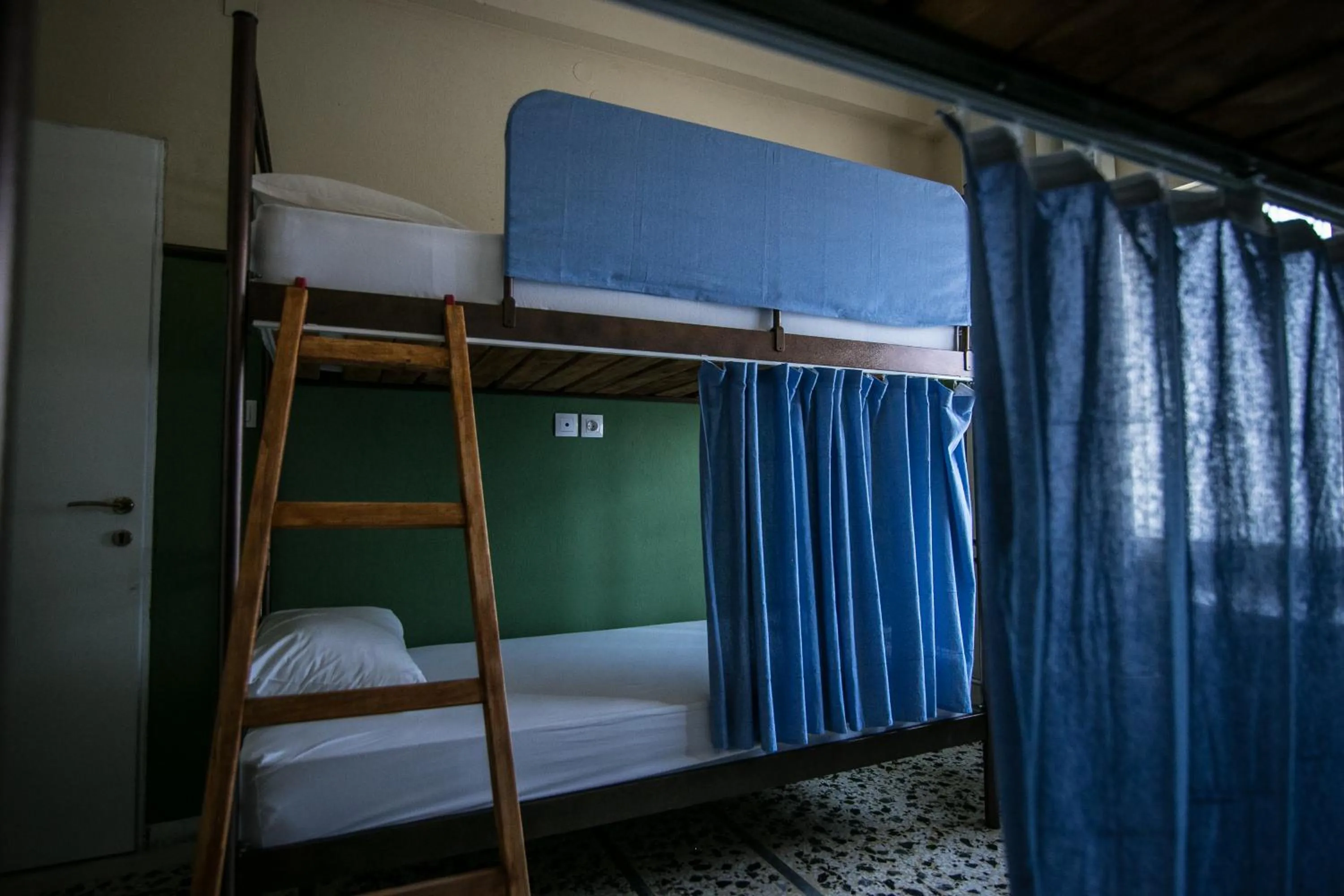 Bedroom, Bed in The Holy Rock - Hostel at meteora