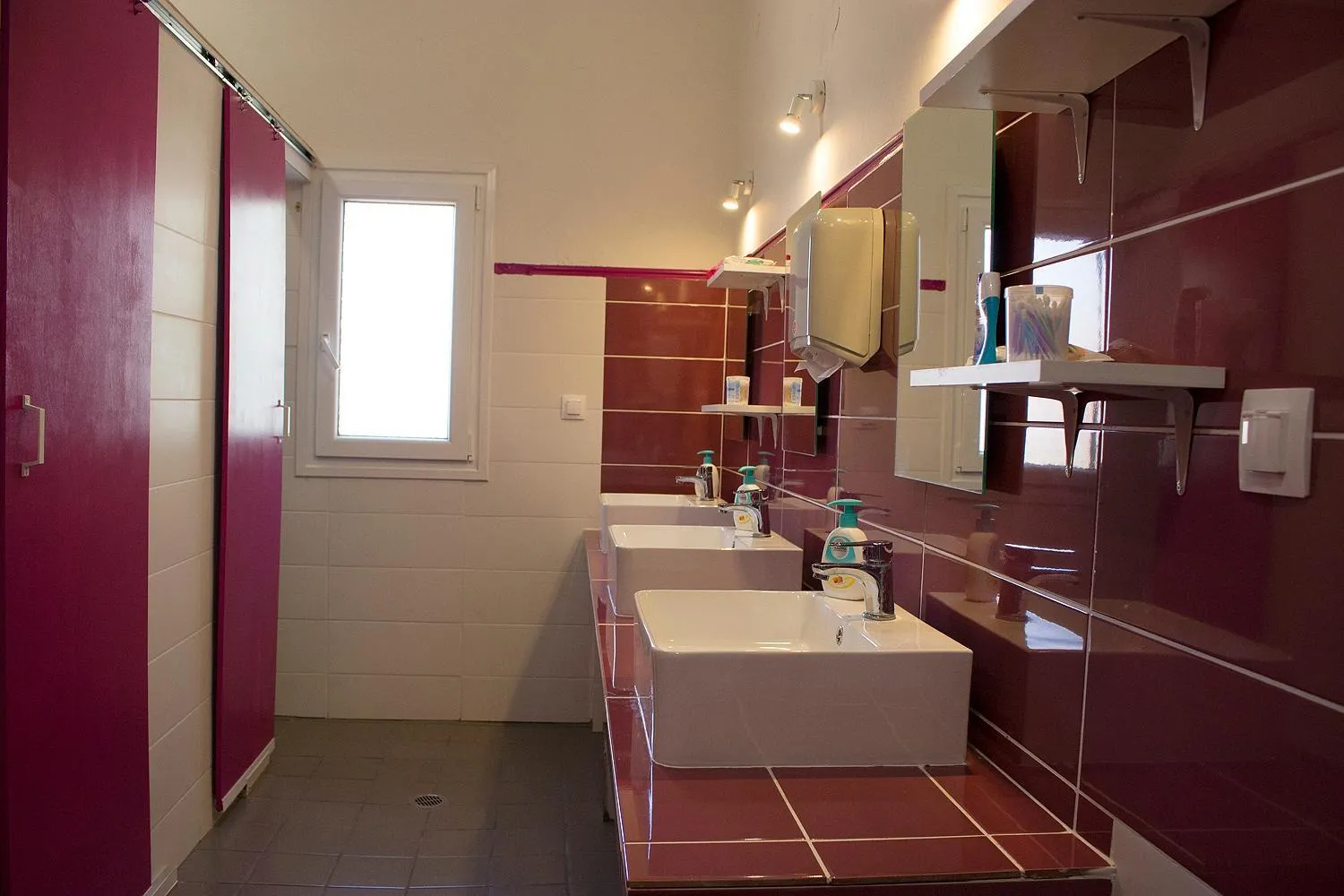 Bathroom in The Holy Rock - Hostel at meteora