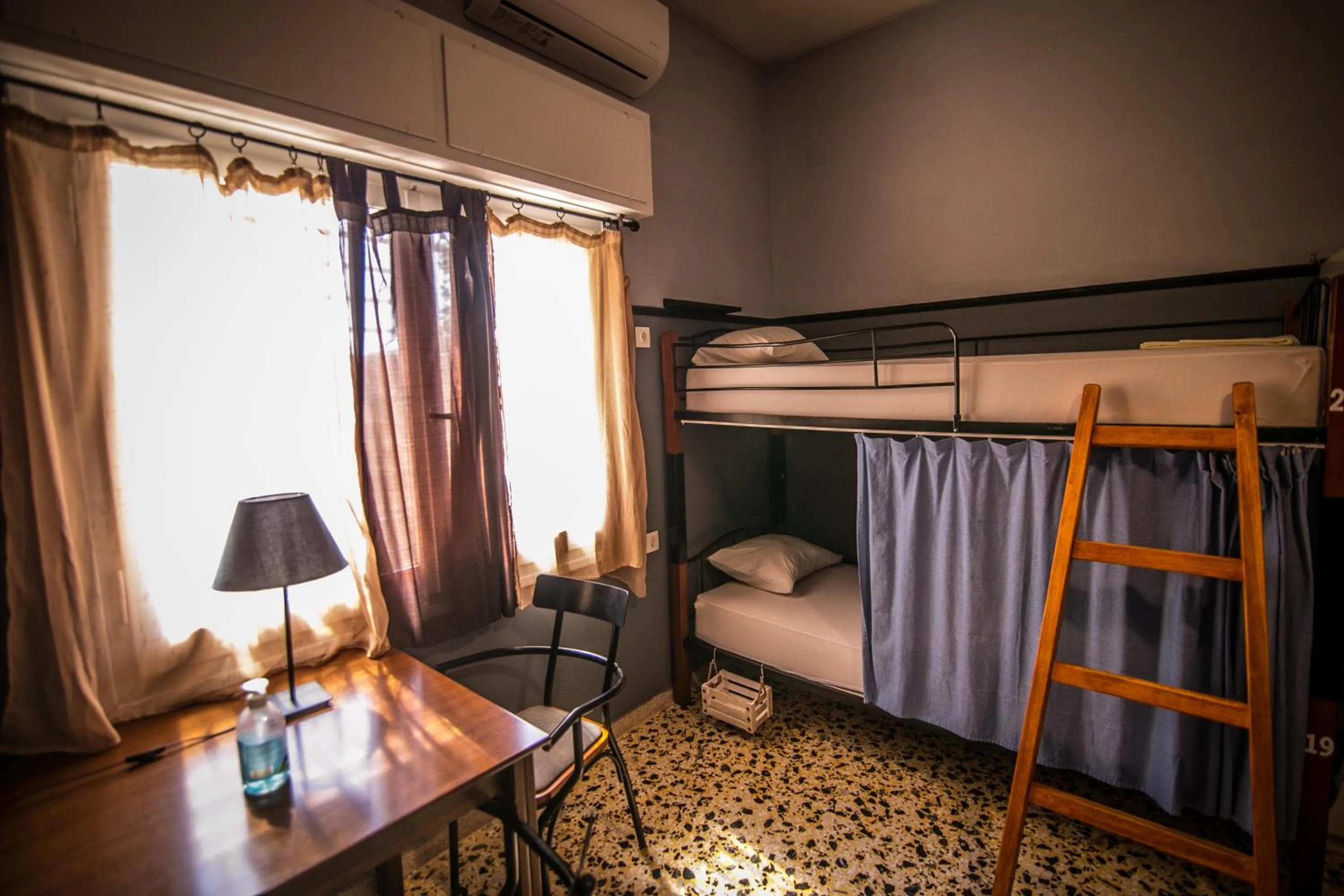 Bedroom, Bed in The Holy Rock - Hostel at meteora