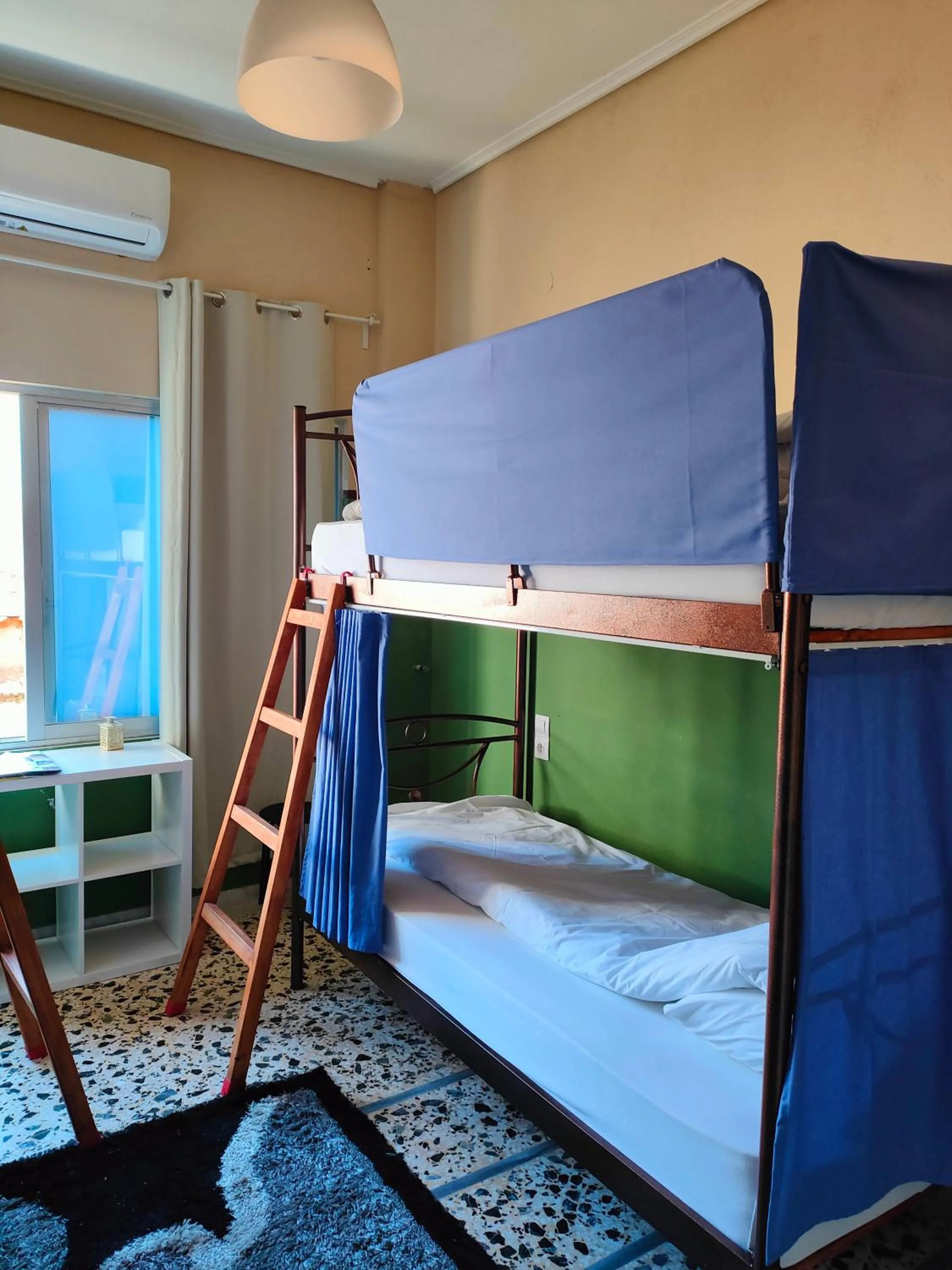 Bedroom, Bed in The Holy Rock - Hostel at meteora