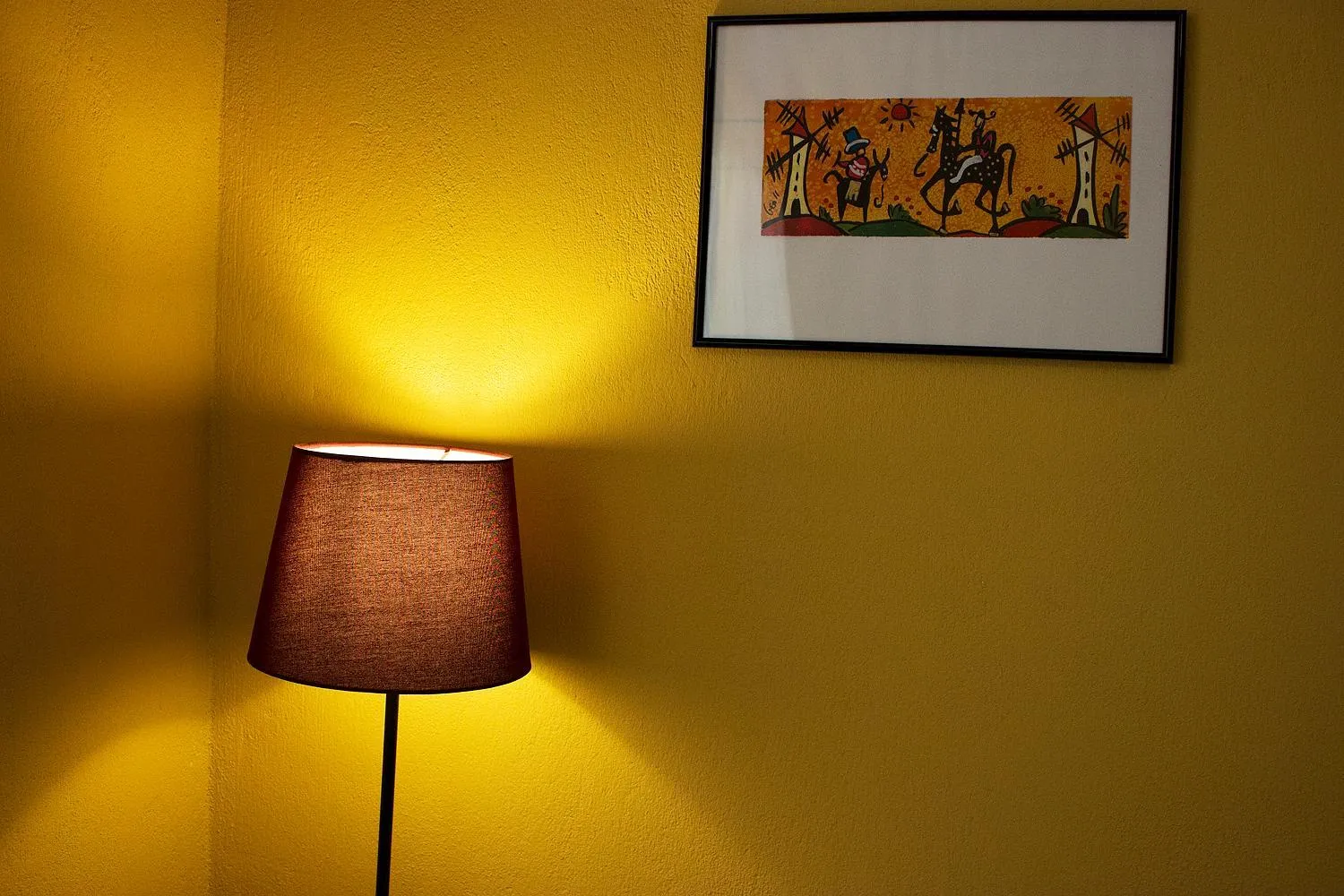 Decorative detail in The Holy Rock - Hostel at meteora