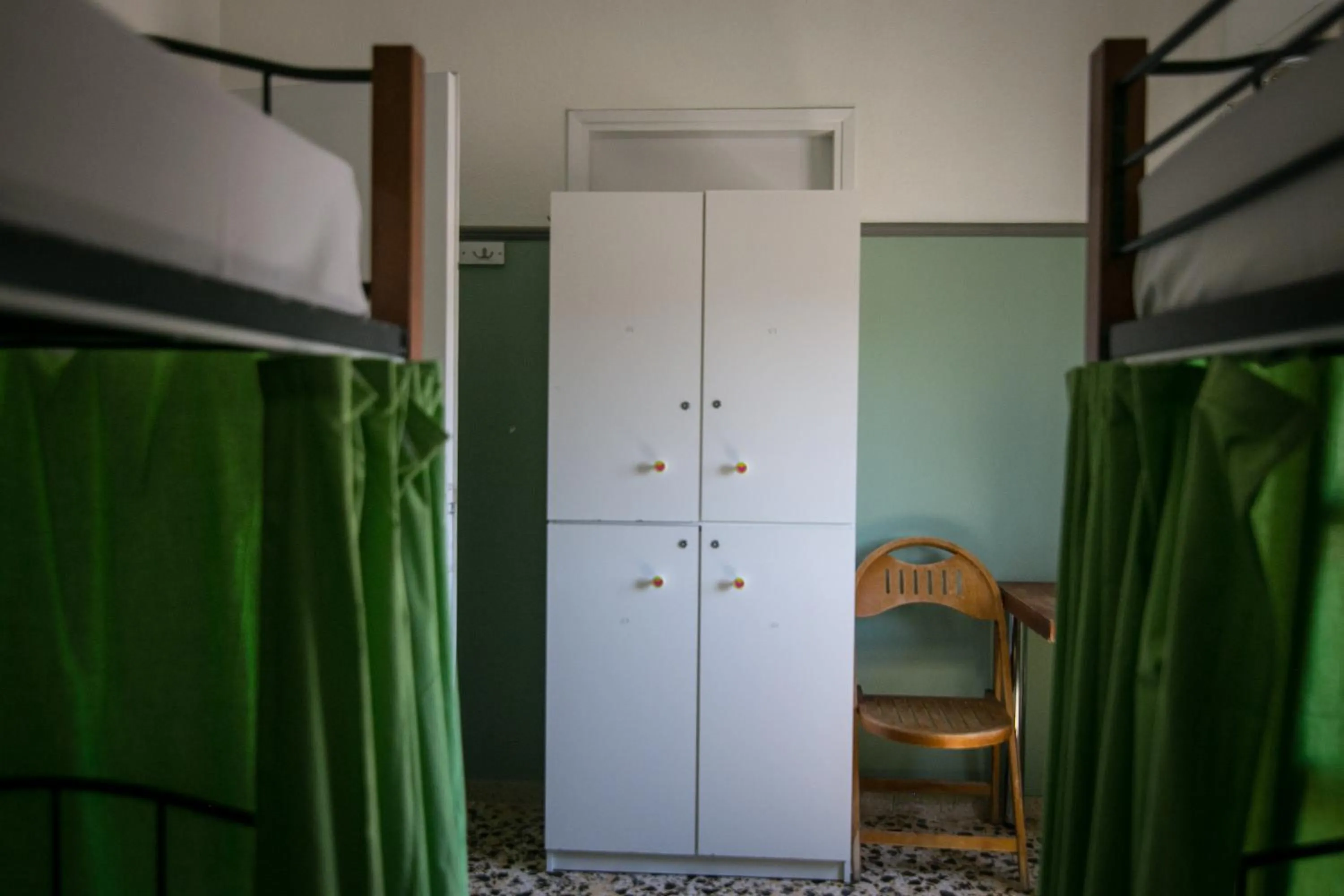 Bedroom, Bed in The Holy Rock - Hostel at meteora