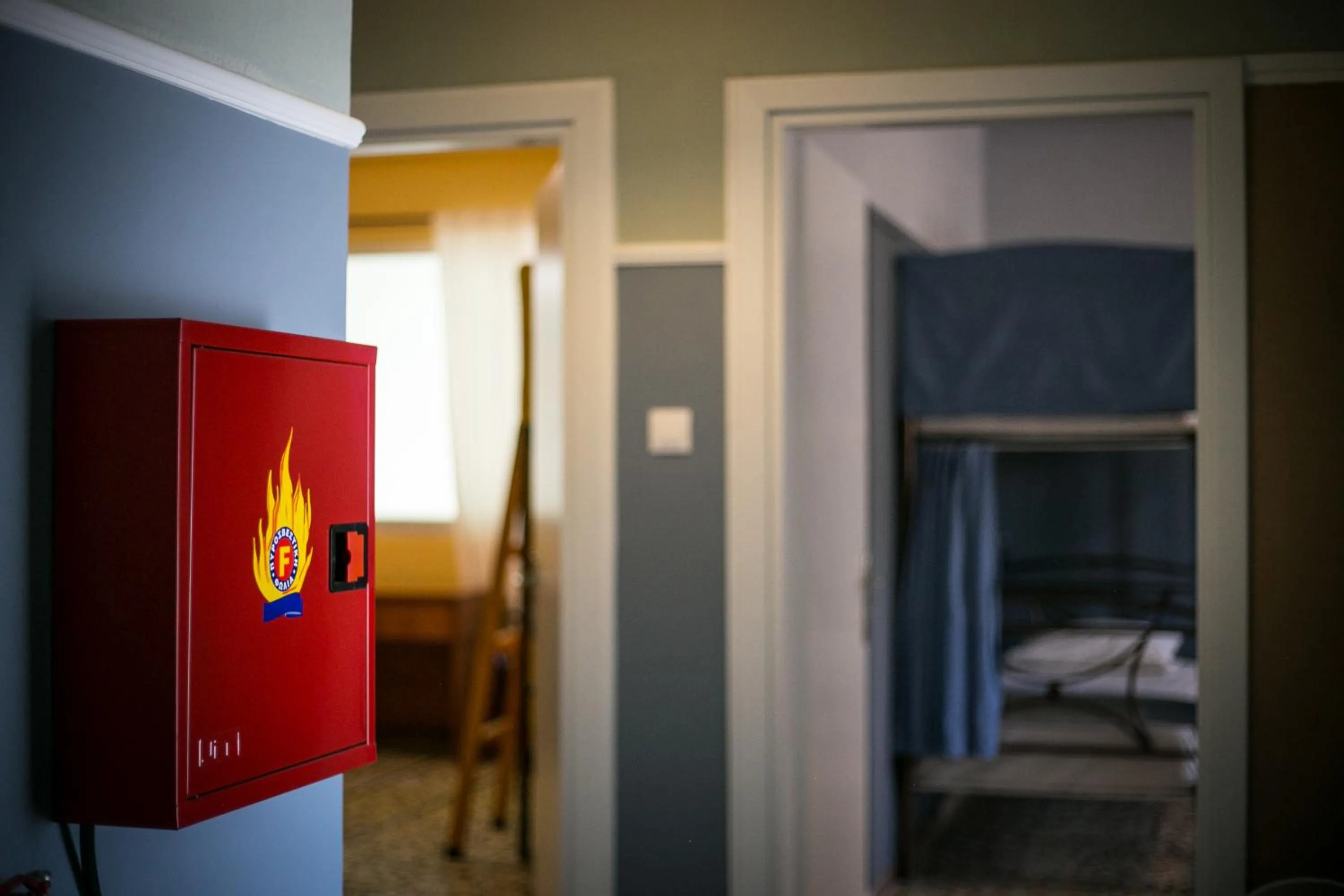 Property building, Bed in The Holy Rock - Hostel at meteora