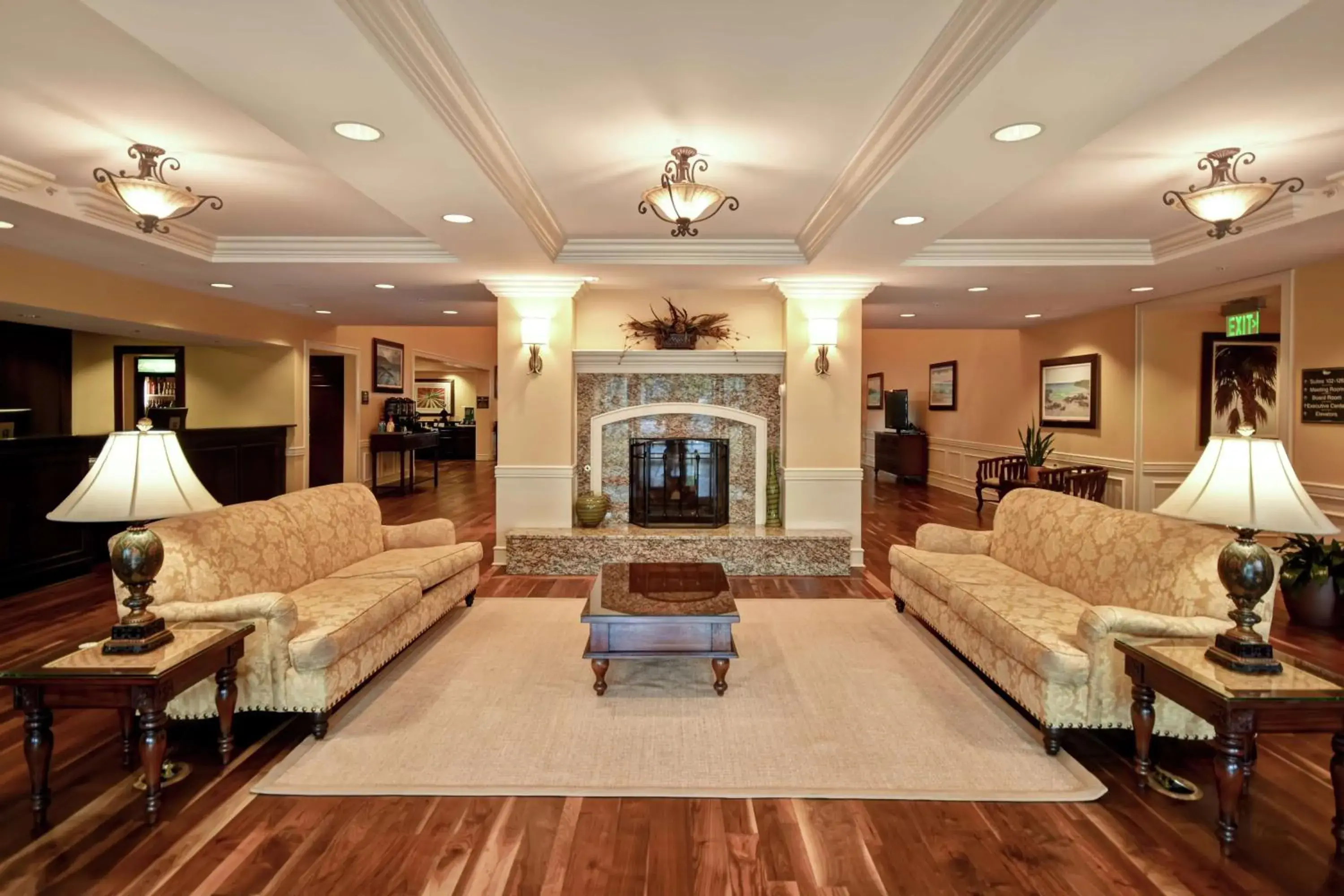 Lobby or reception in Homewood Suites by Hilton Charleston Airport/Convention Center Lobby or reception in Homewood Suites by Hilton Charleston Airport/Convention Center