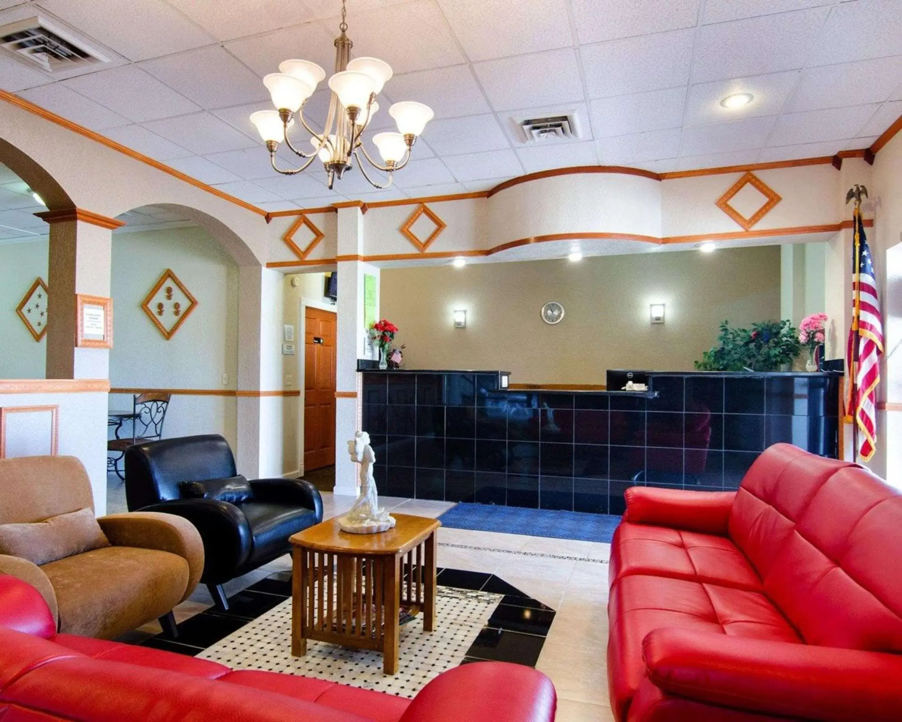 Lobby or reception in Knights Inn & Suites Emporia Lobby or reception in Knights Inn & Suites Emporia