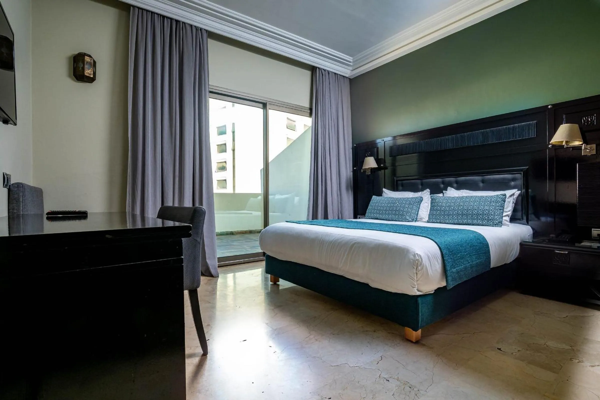 Bed in Diwan Casablanca Hotel & Spa