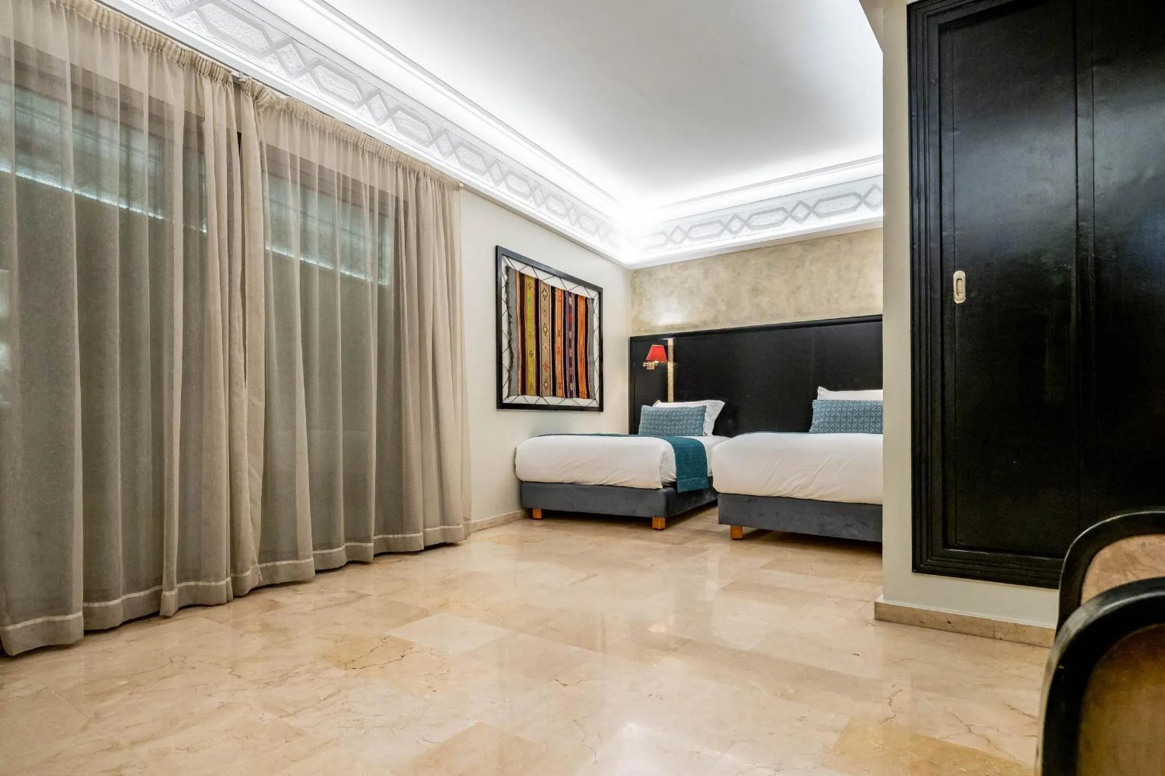 Bed in Diwan Casablanca Hotel & Spa