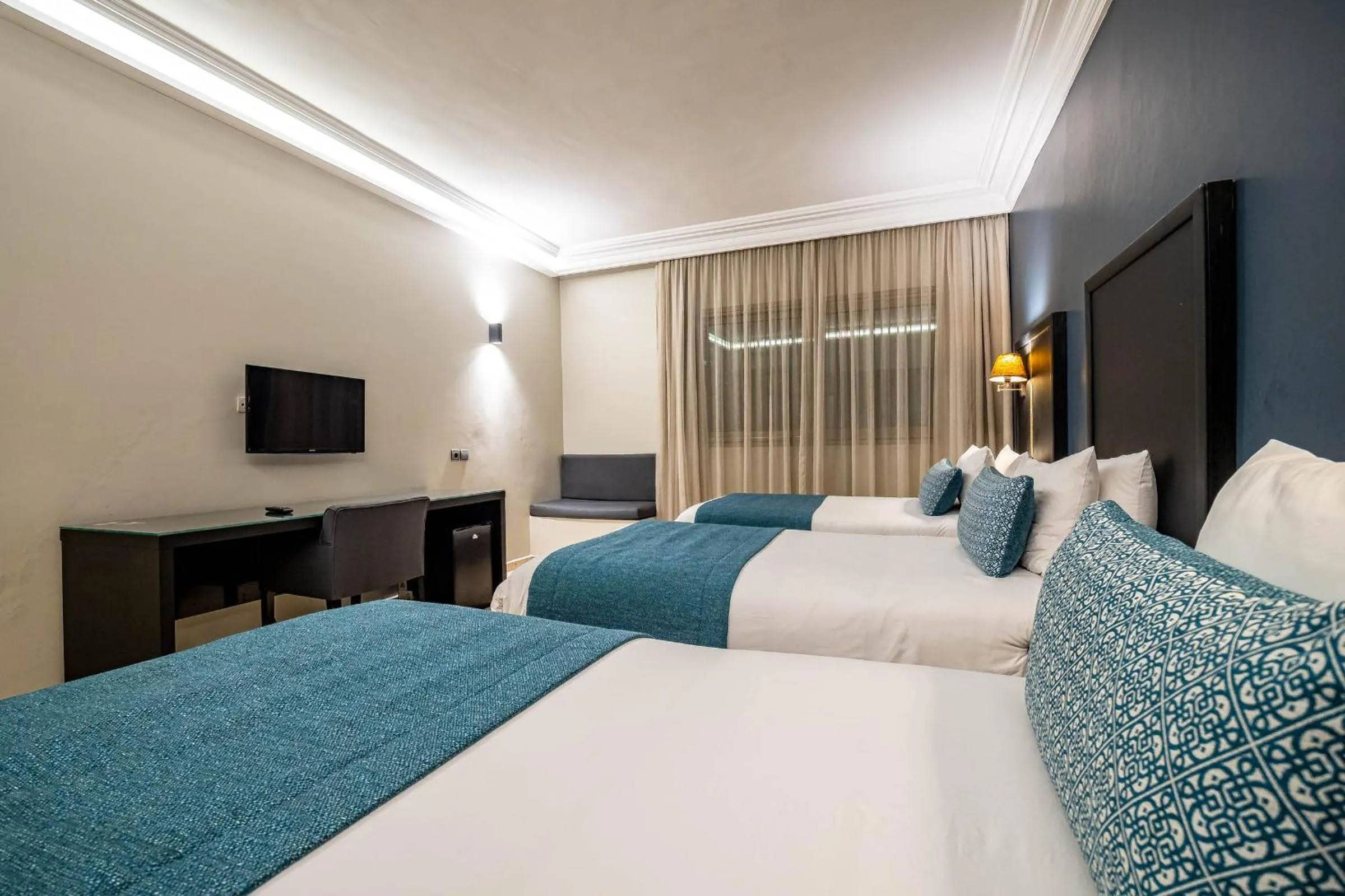 Communal lounge/ TV room, Bed in Diwan Casablanca Hotel & Spa