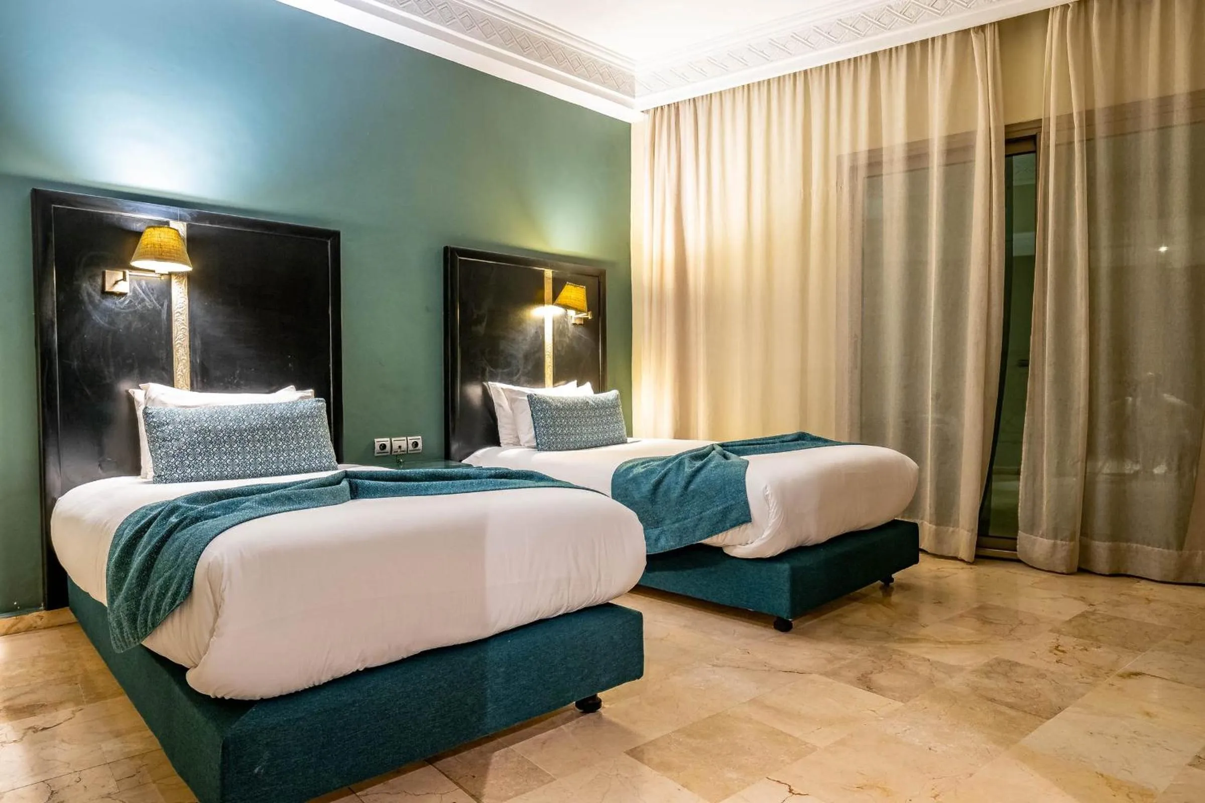 Bed in Diwan Casablanca Hotel & Spa