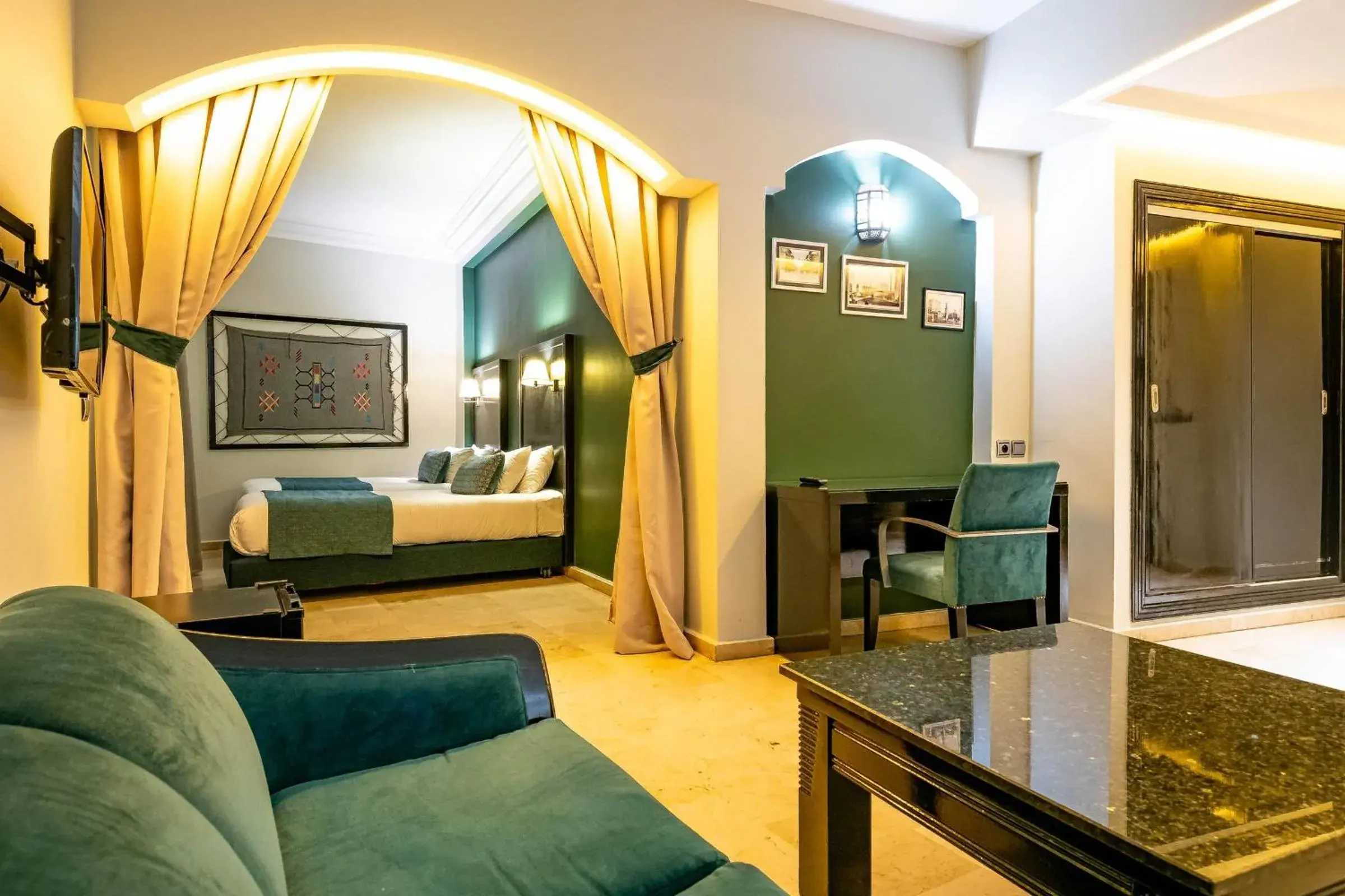 Bed in Diwan Casablanca Hotel & Spa Bed in Diwan Casablanca Hotel & Spa