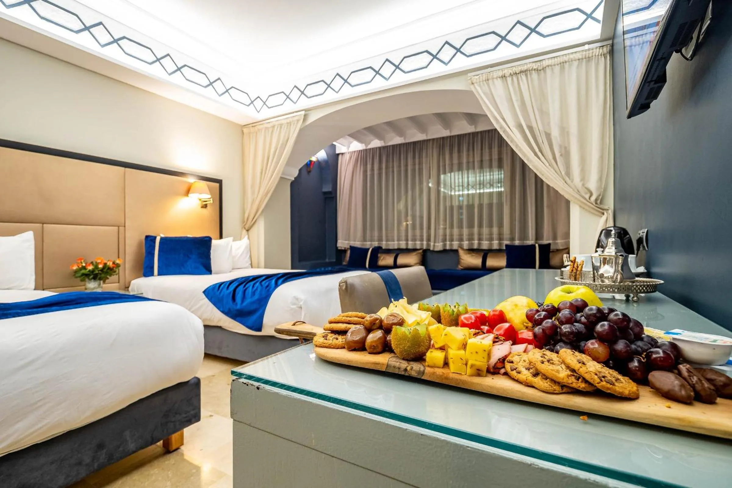 Bed in Diwan Casablanca Hotel & Spa