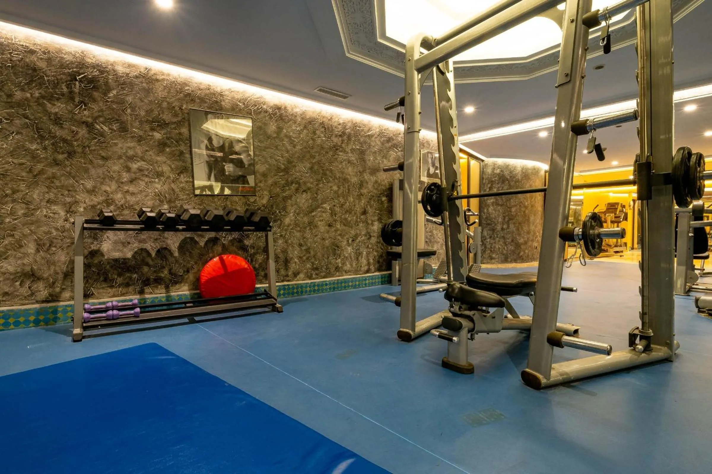 Fitness centre/facilities in Diwan Casablanca Hotel & Spa